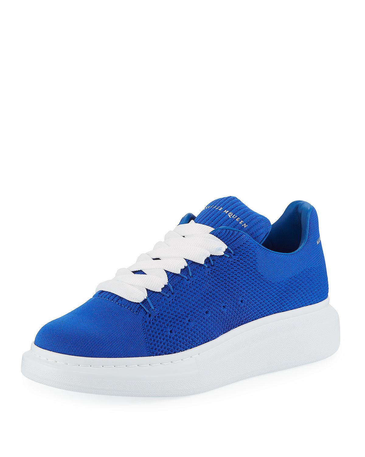 alexander mcqueen knit sneakers