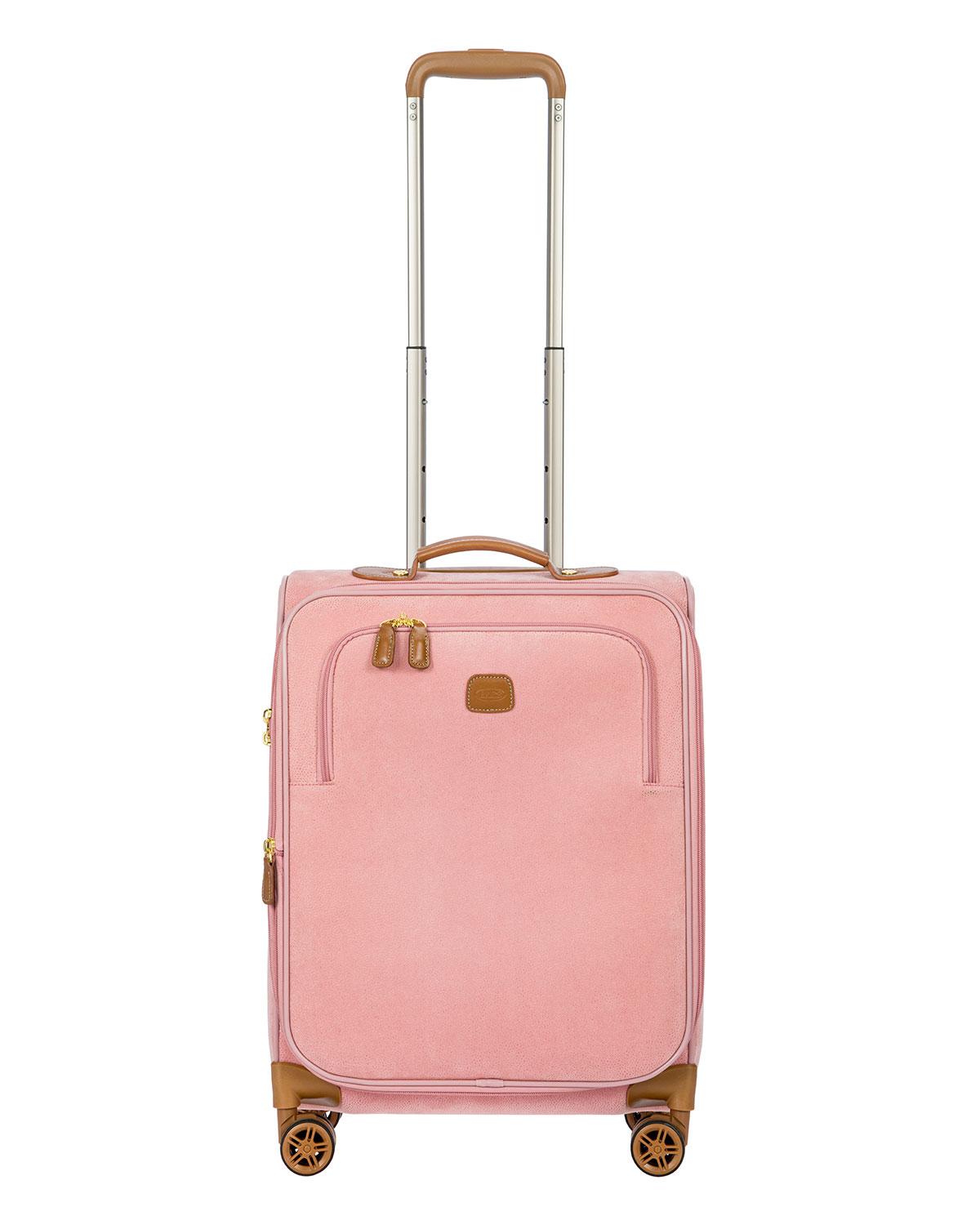brics pink luggage