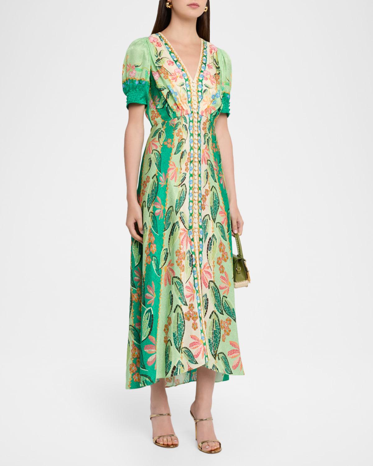 Green Saloni Dresses for Women | Lyst