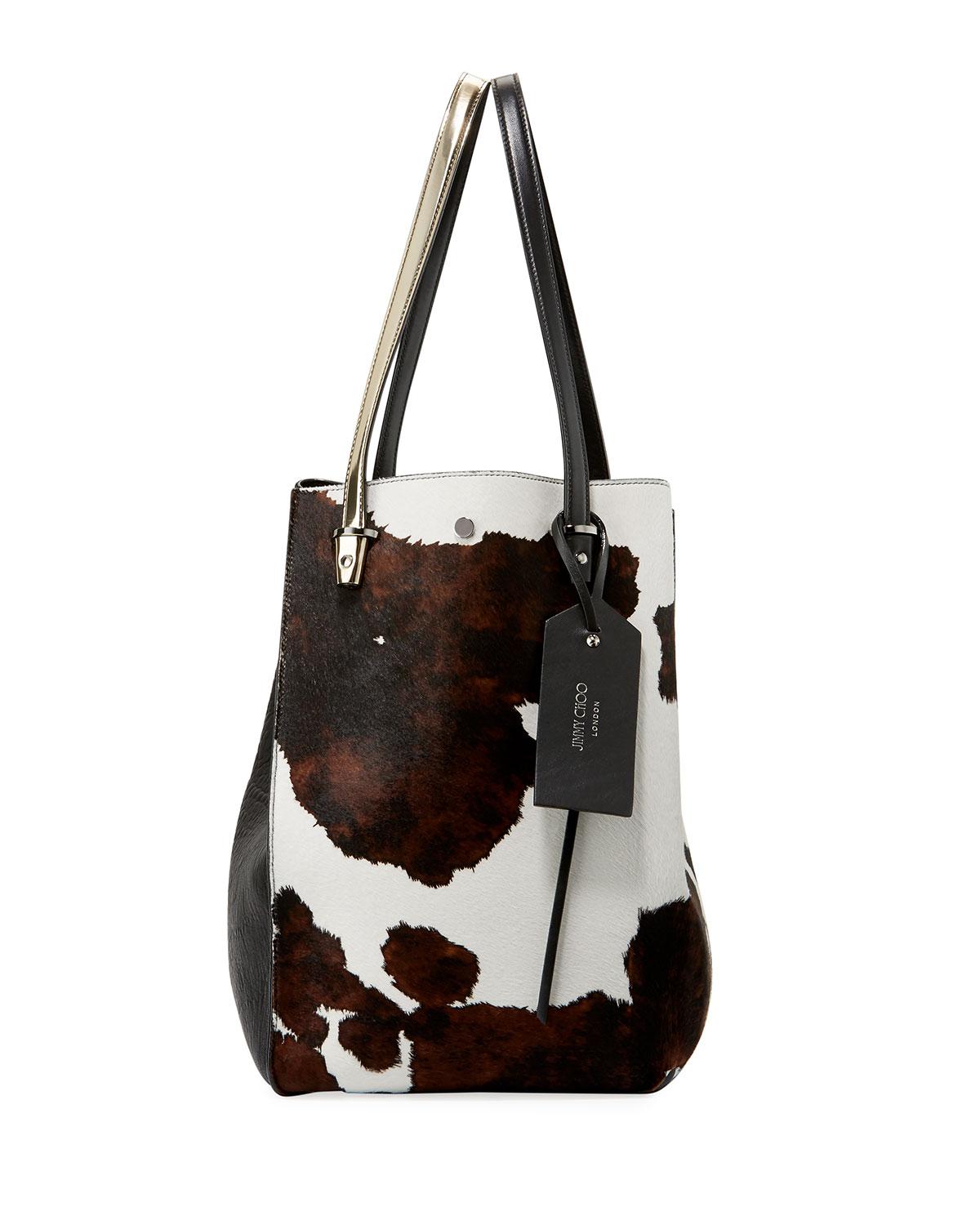 fendi cow print bag