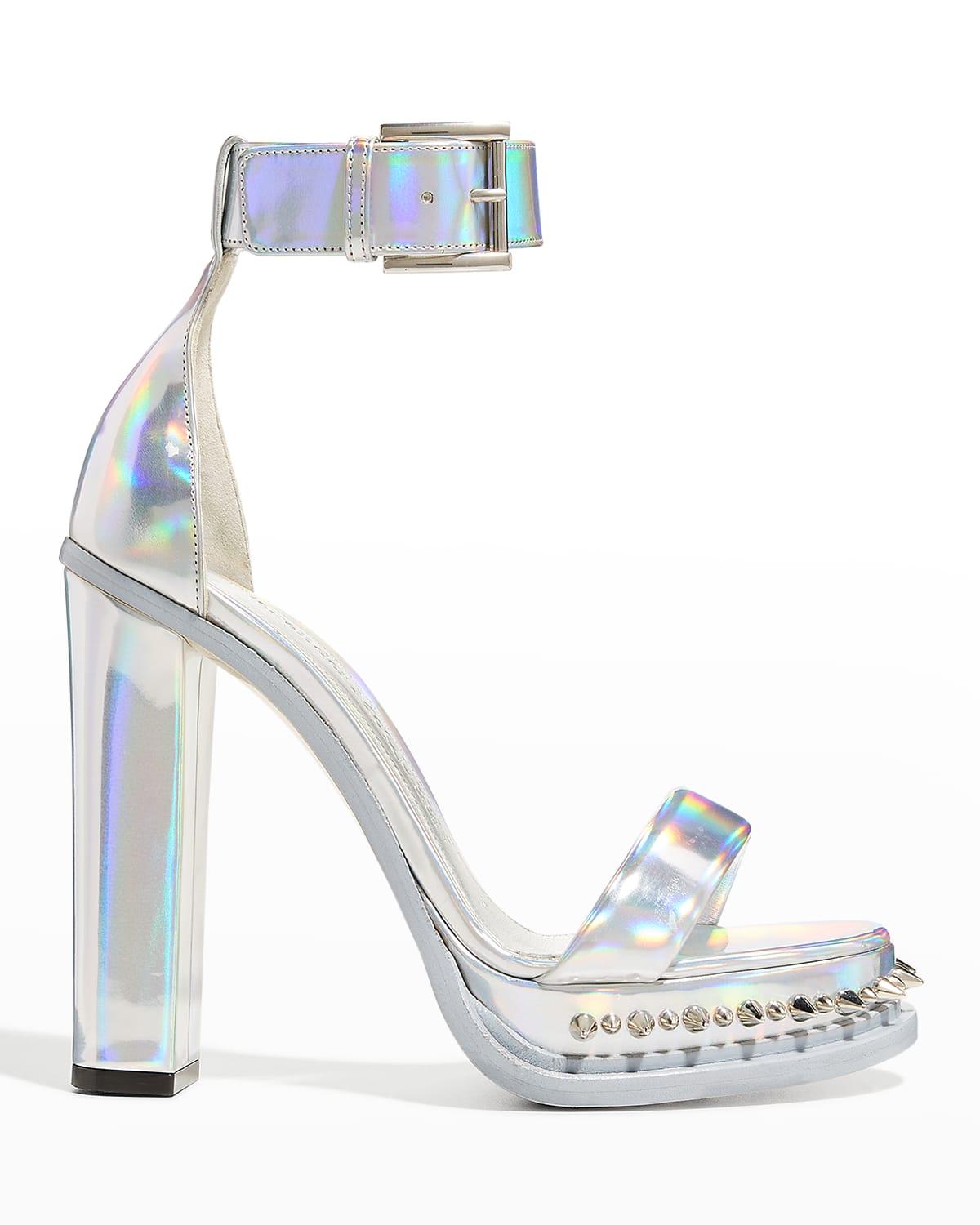 Alexander mcqueen cheap iridescent shoes