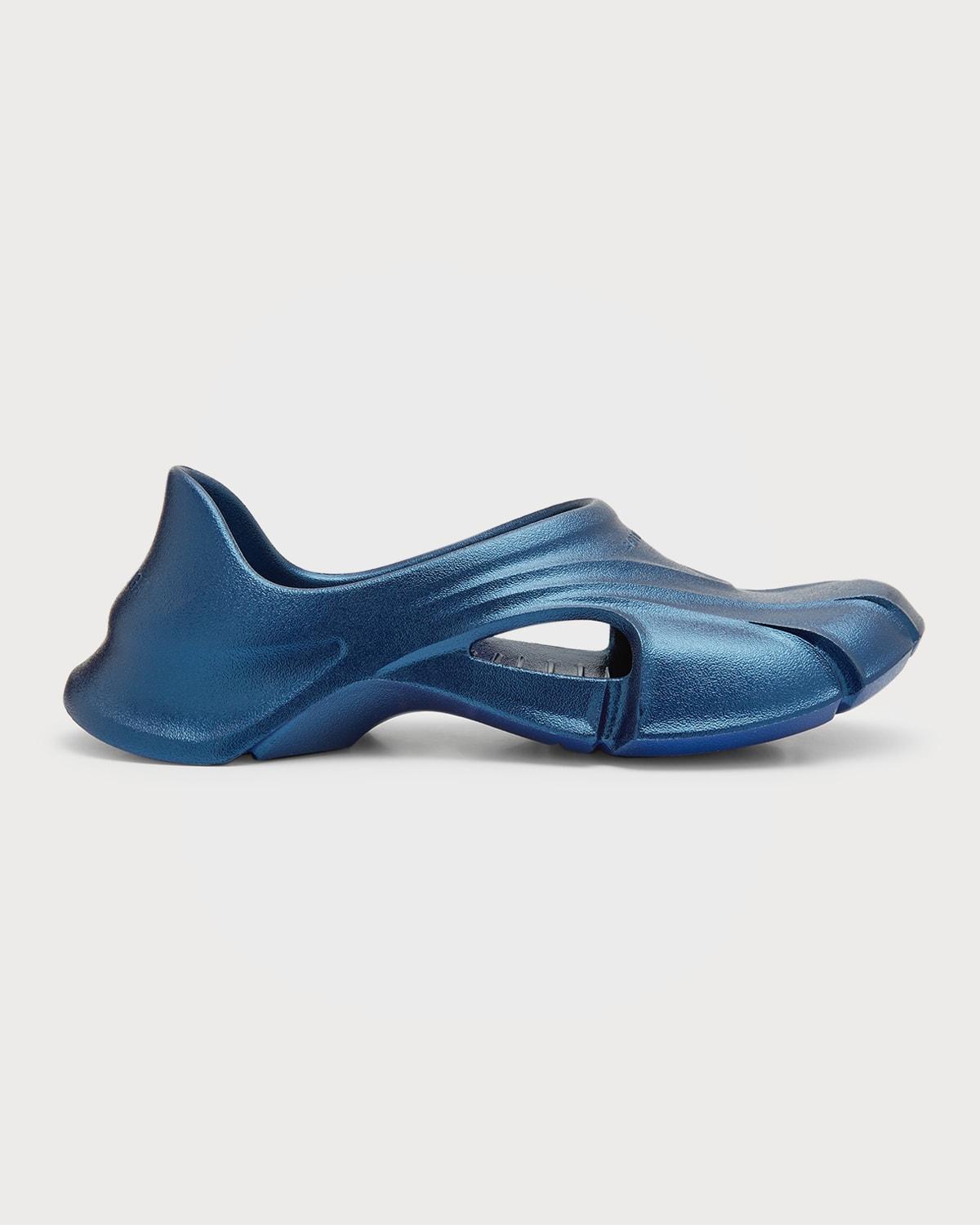 Balenciaga Molded Rubber Slip-on Shoes in Blue for Men | Lyst
