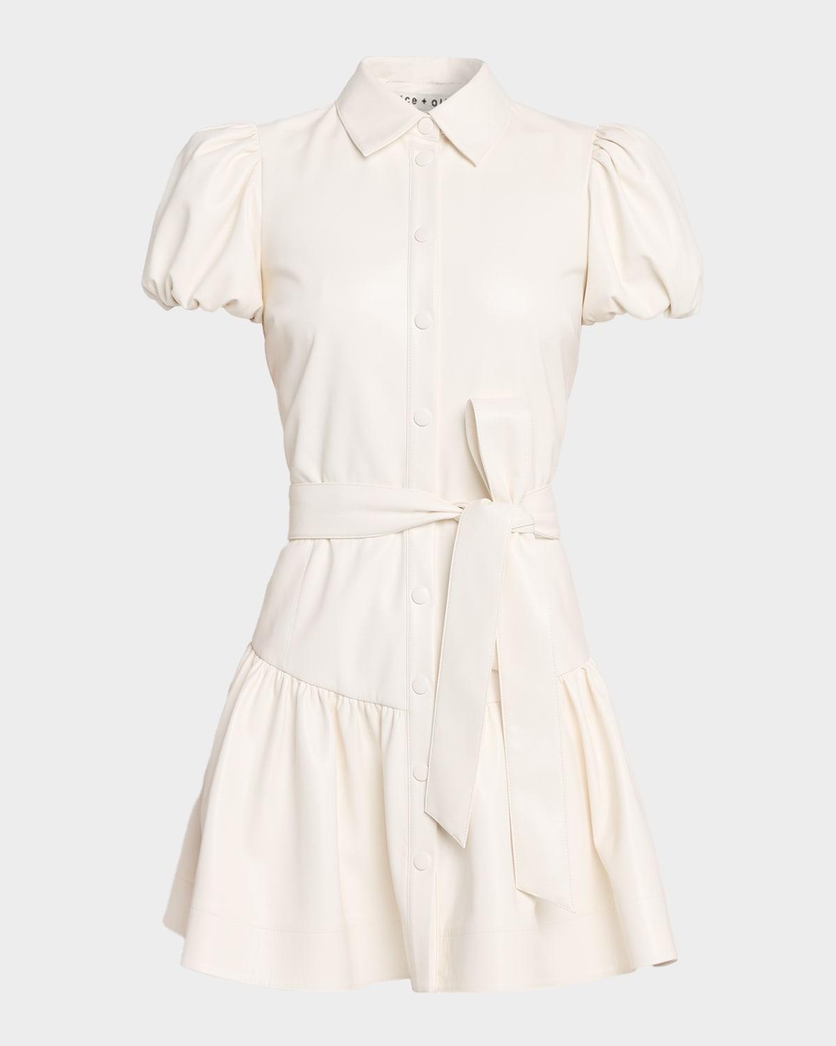 Designer Alice And Olivia Vegan Leather Dresses for Women - Up to 64% off |  Lyst