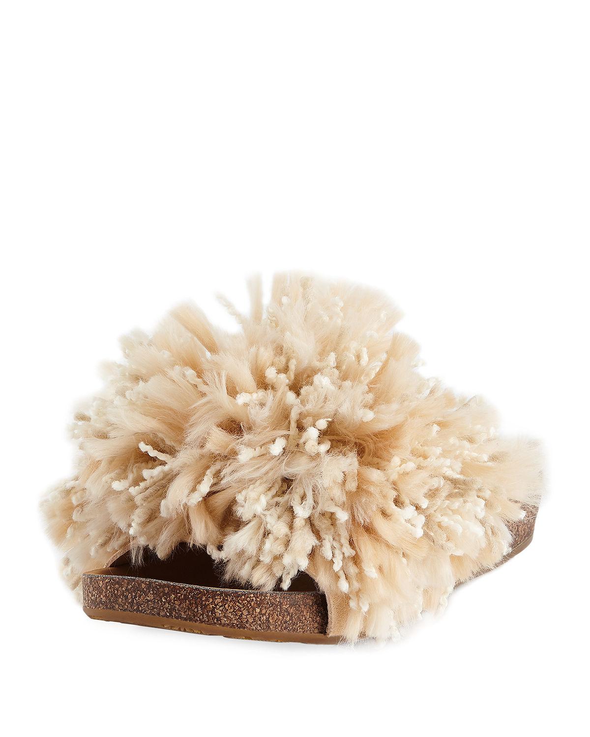 ugg cindy shaggy slides