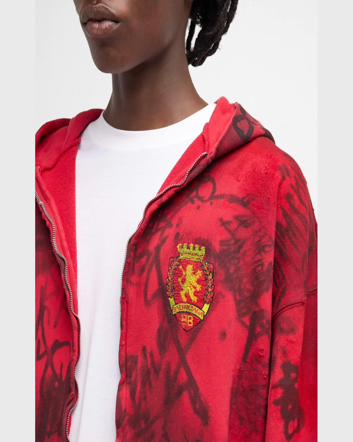 Balenciaga tie dye sweatshirt sales