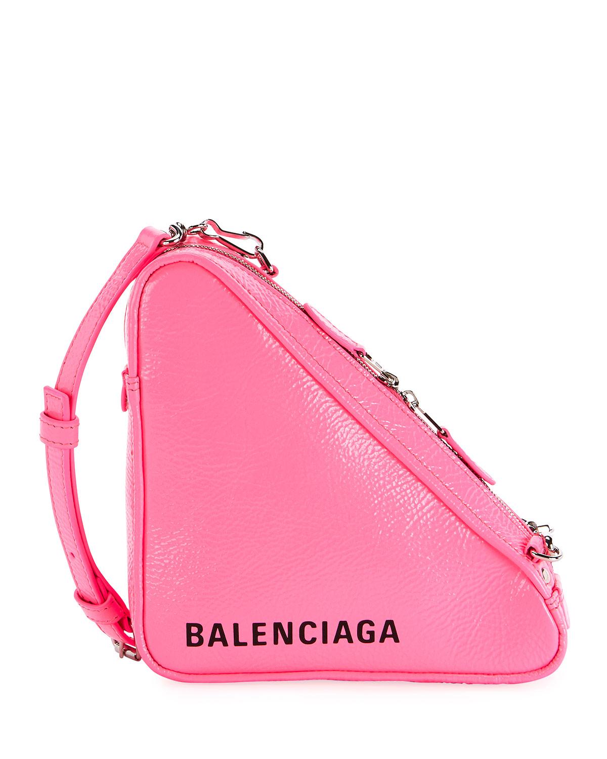balenciaga pink handbag