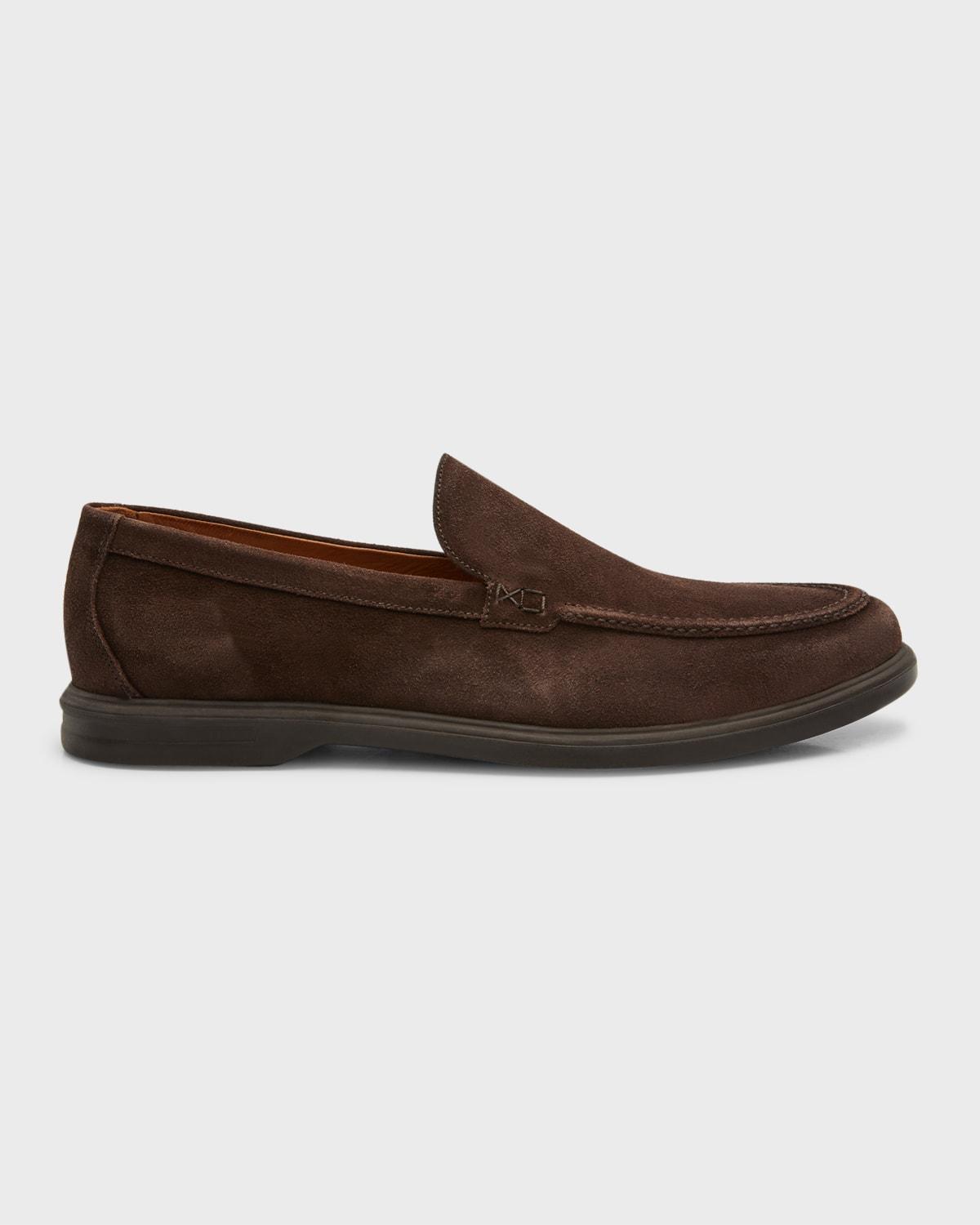 Peter Millar Excursionist Leather Loafers in Brown for Men Lyst