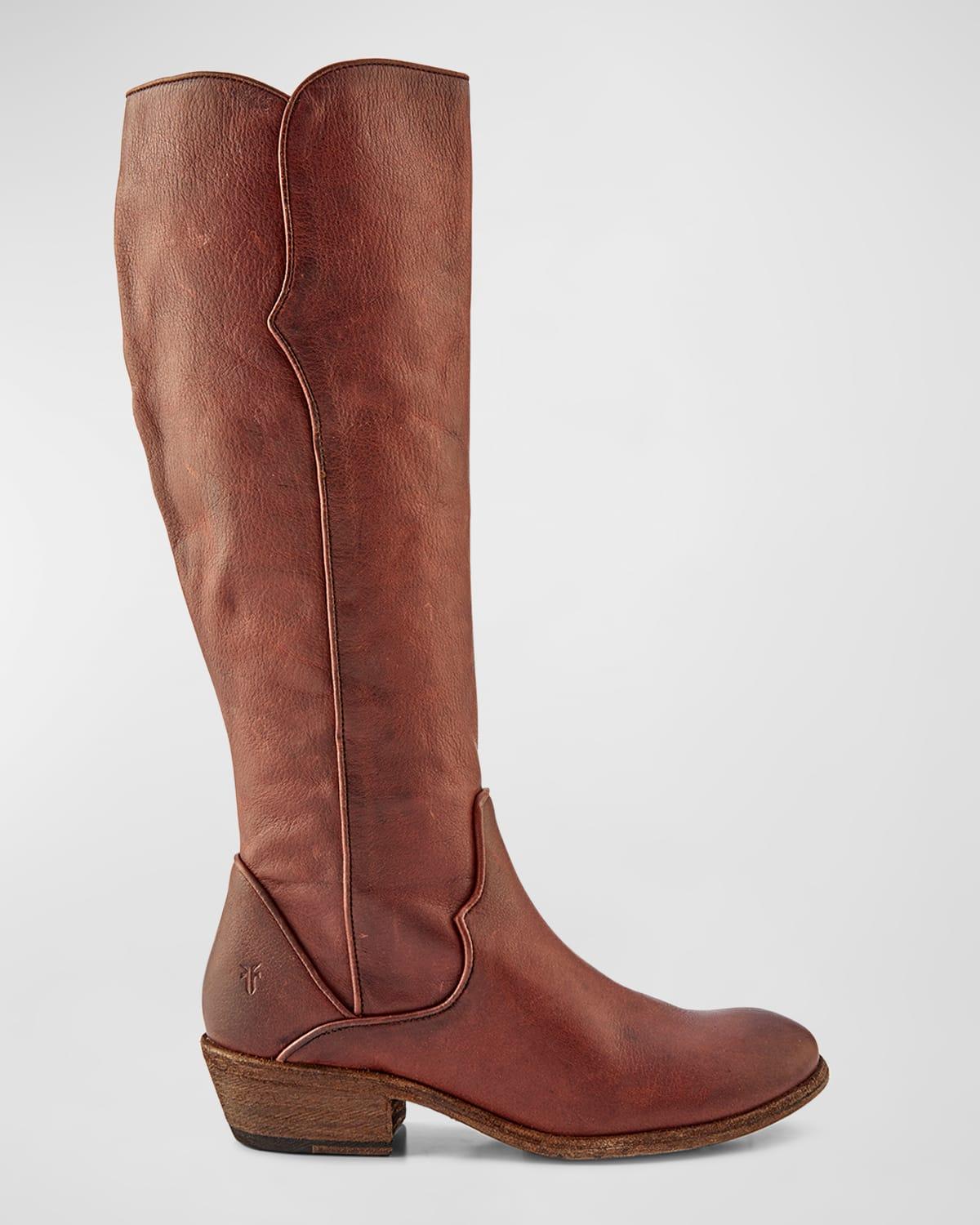 frye carson harness tall boot
