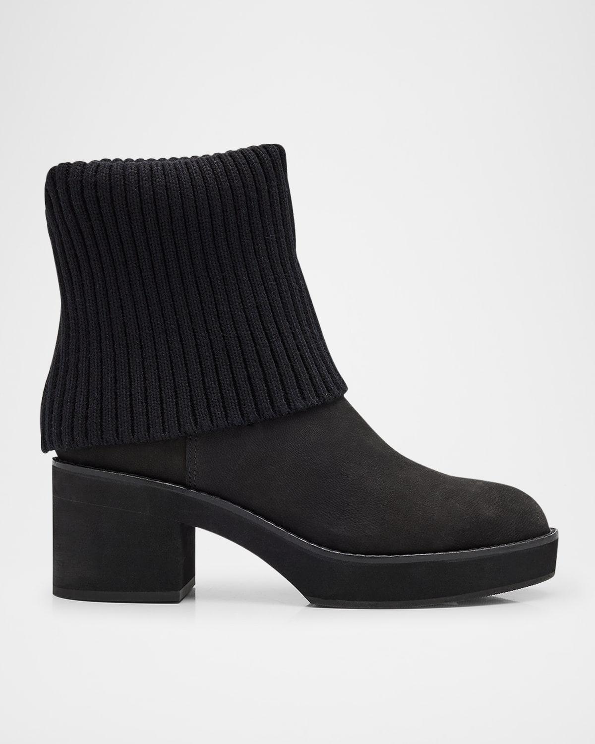 Eileen fisher nubuck booties hot sale