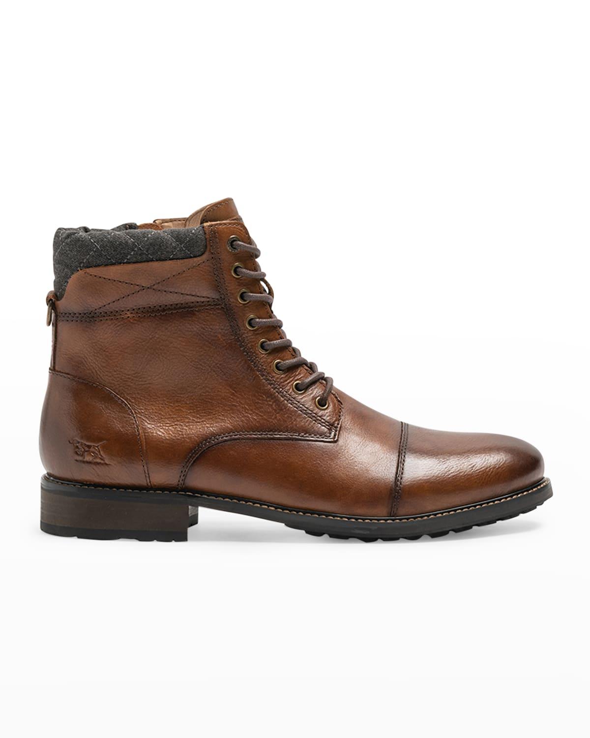 Rodd & Gunn David Field Burnished Leather Boots in Brown for Men | Lyst
