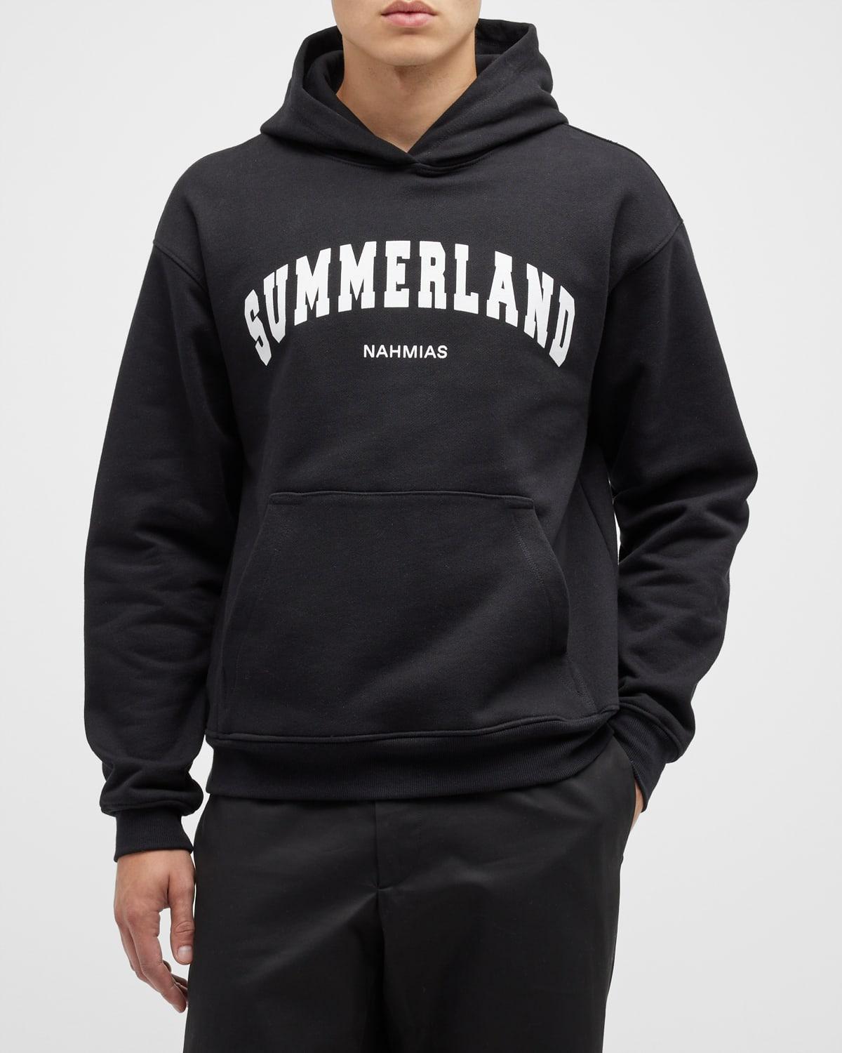 NAHMIAS Summerland Logo Pullover Hoodie in Black for Men | Lyst