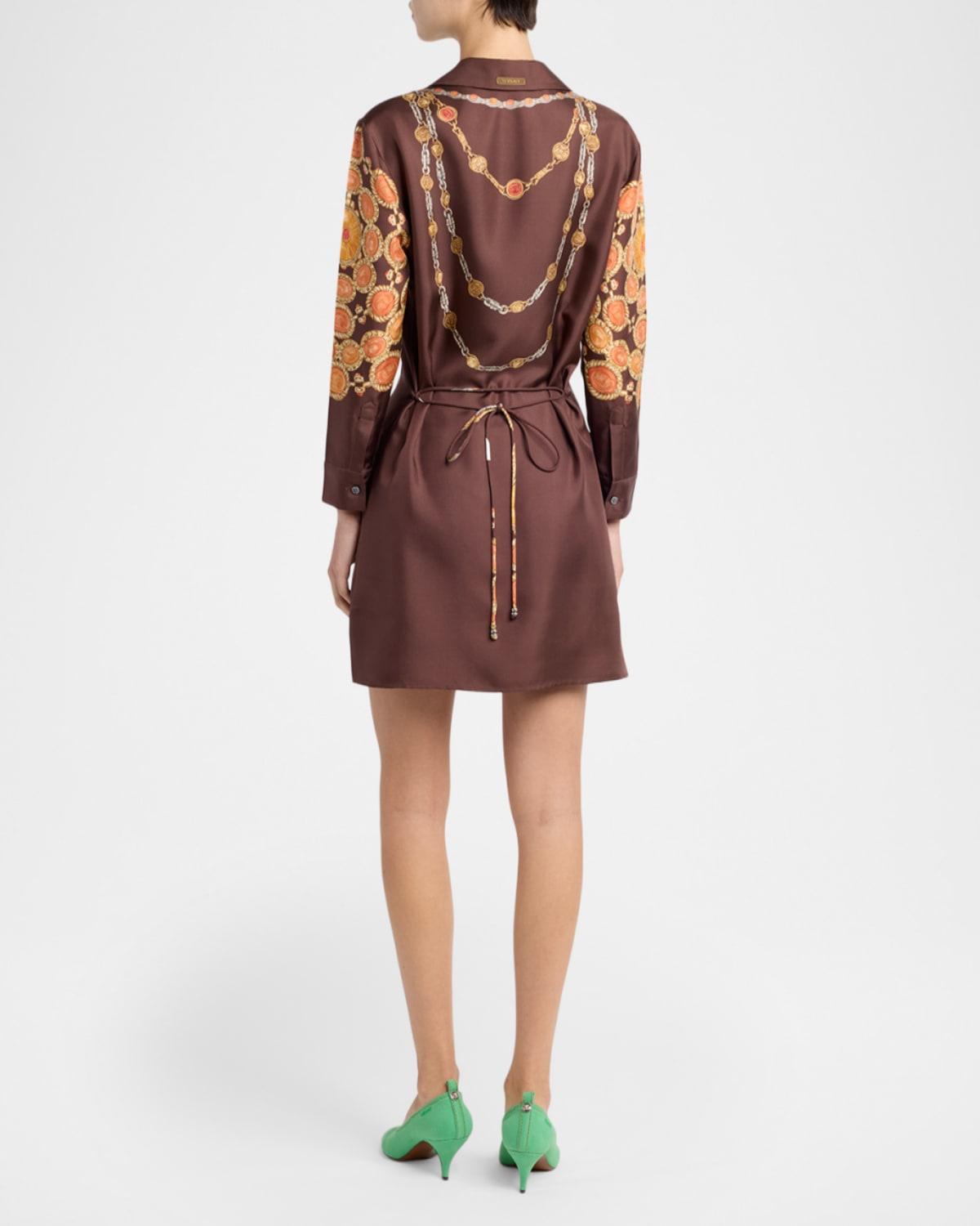 versace brown dress VINTAGE VERSACE (RARE) Dress Size: No size tags, fits like XS/S main image 0