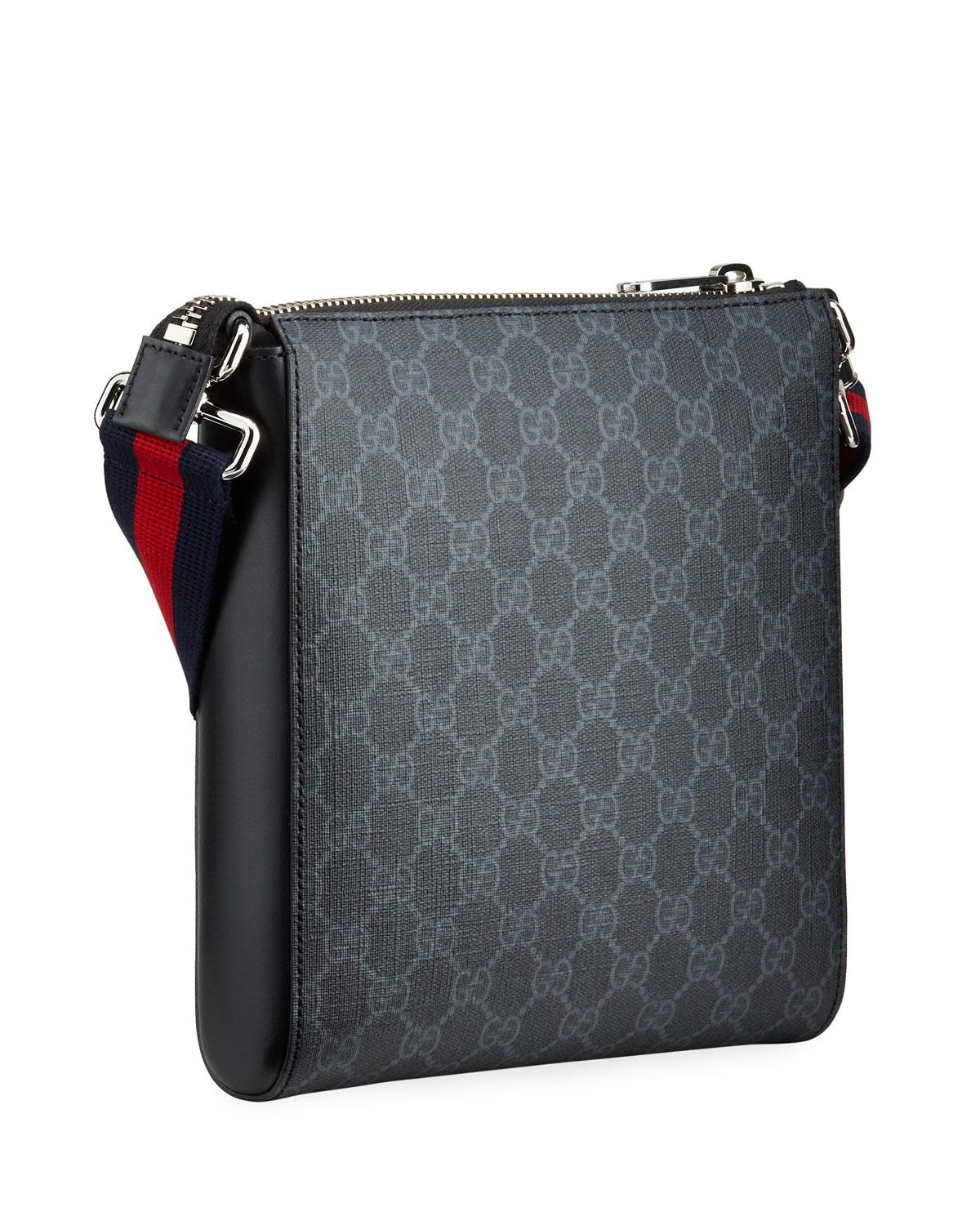 gucci men's small messenger bag