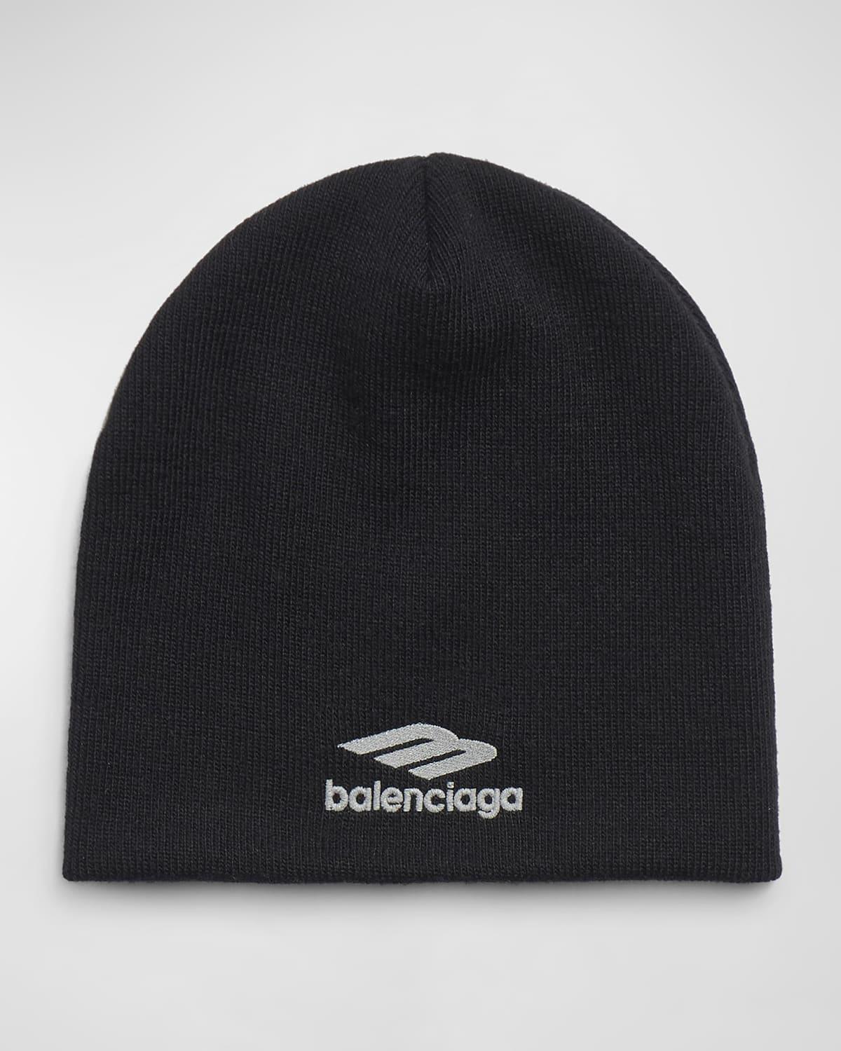 Balenciaga ブラック 3B Sports Icon Ski ビーニー 3b sports icon beanie