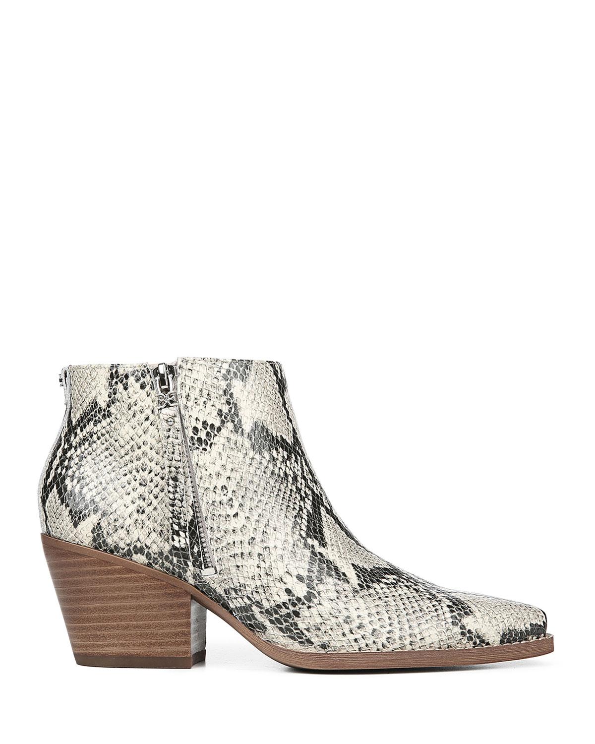 sam edelman walden reptile bootie