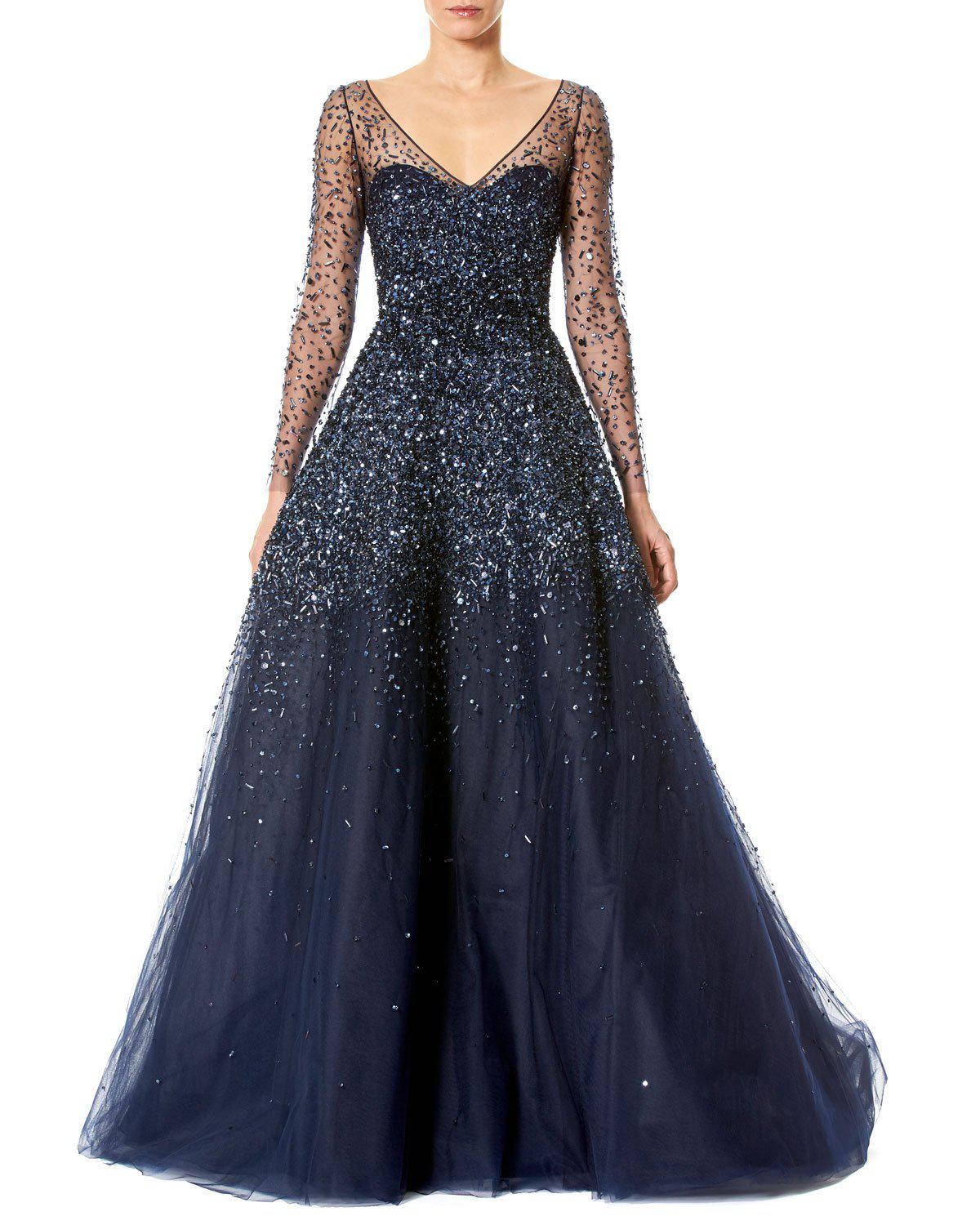 carolina herrera ball gowns