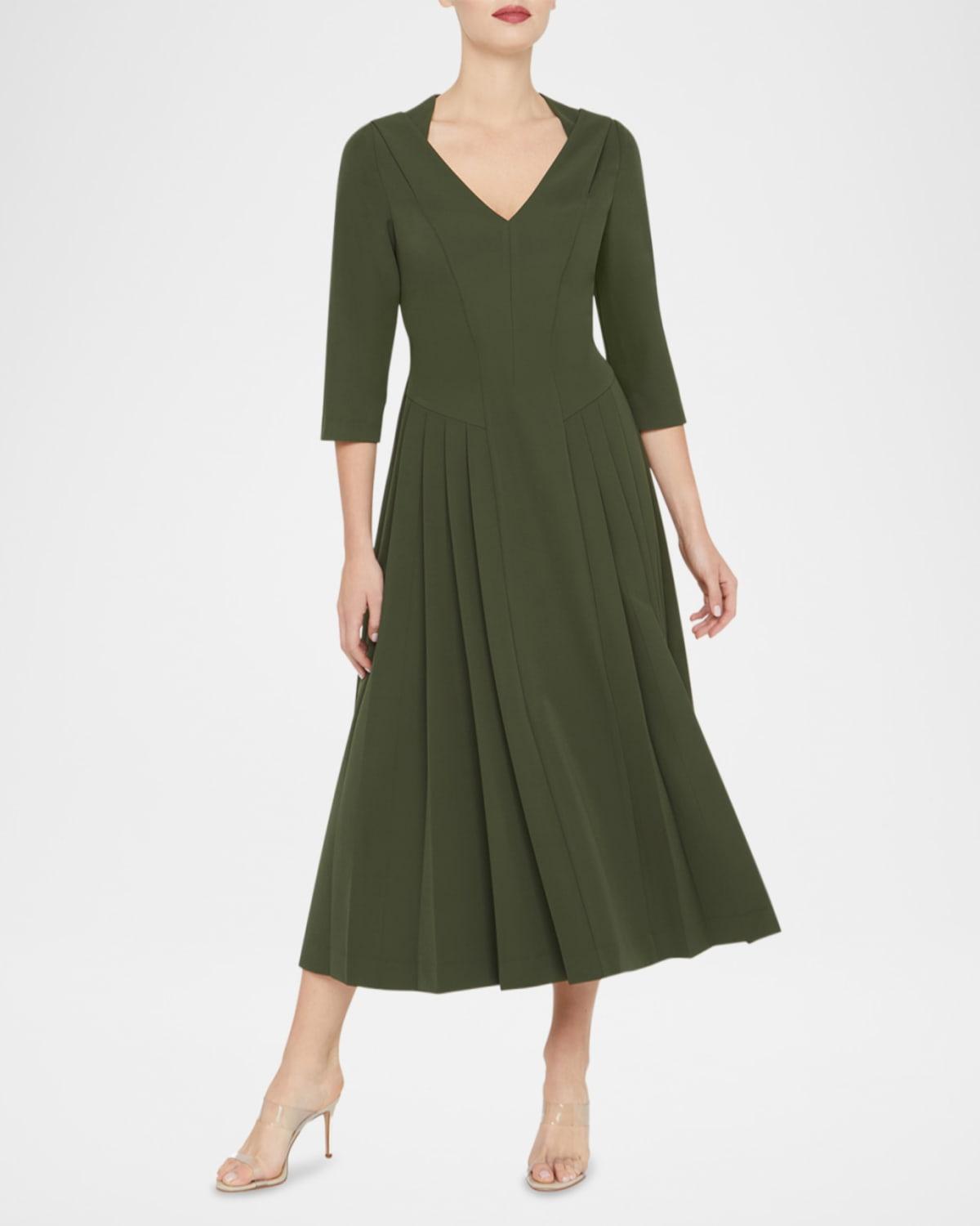 Green Kay Unger Dresses for Women | Lyst