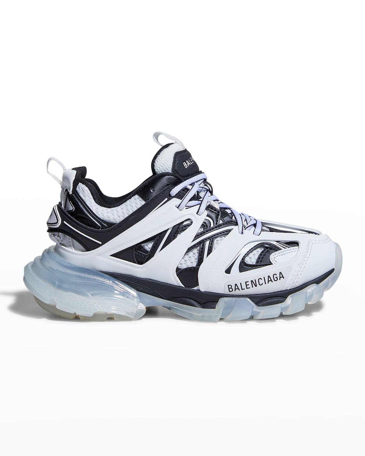 Balenciaga Track Clear-sole Trainer Sneakers in Blue | Lyst