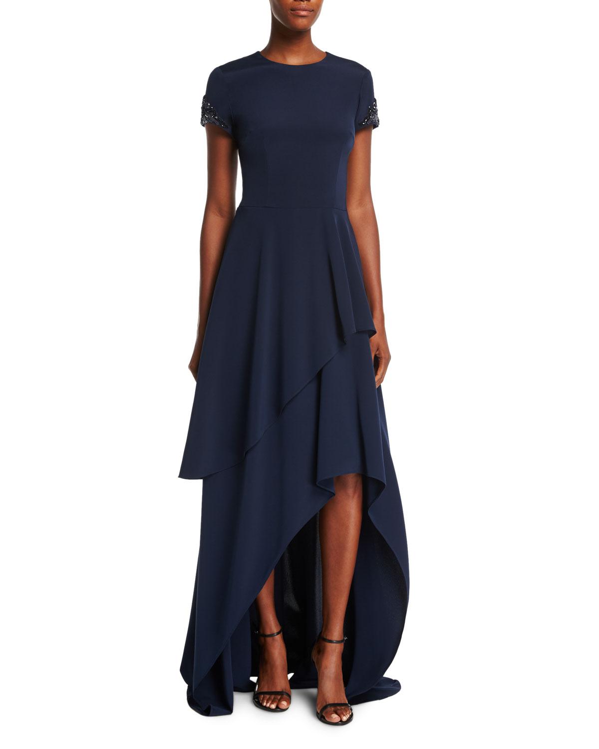 david meister evening gown