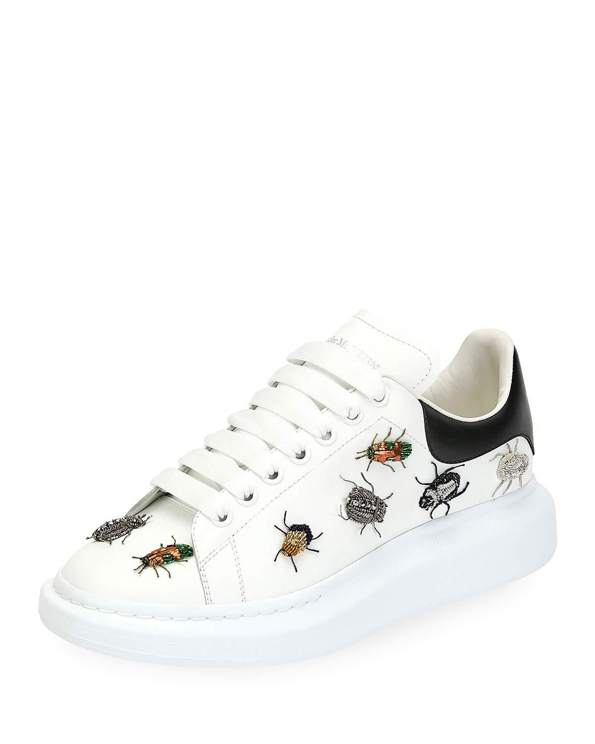 Larry Beetle Ornament Platform Sneakers 
