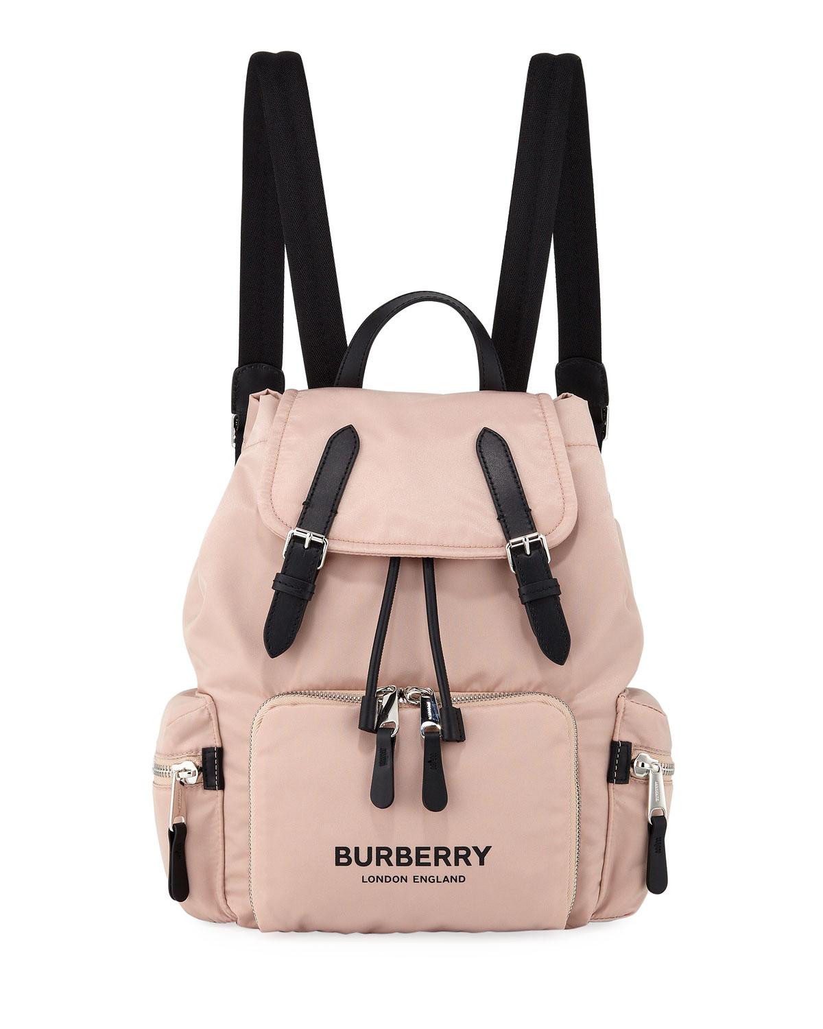 burberry backpack pink
