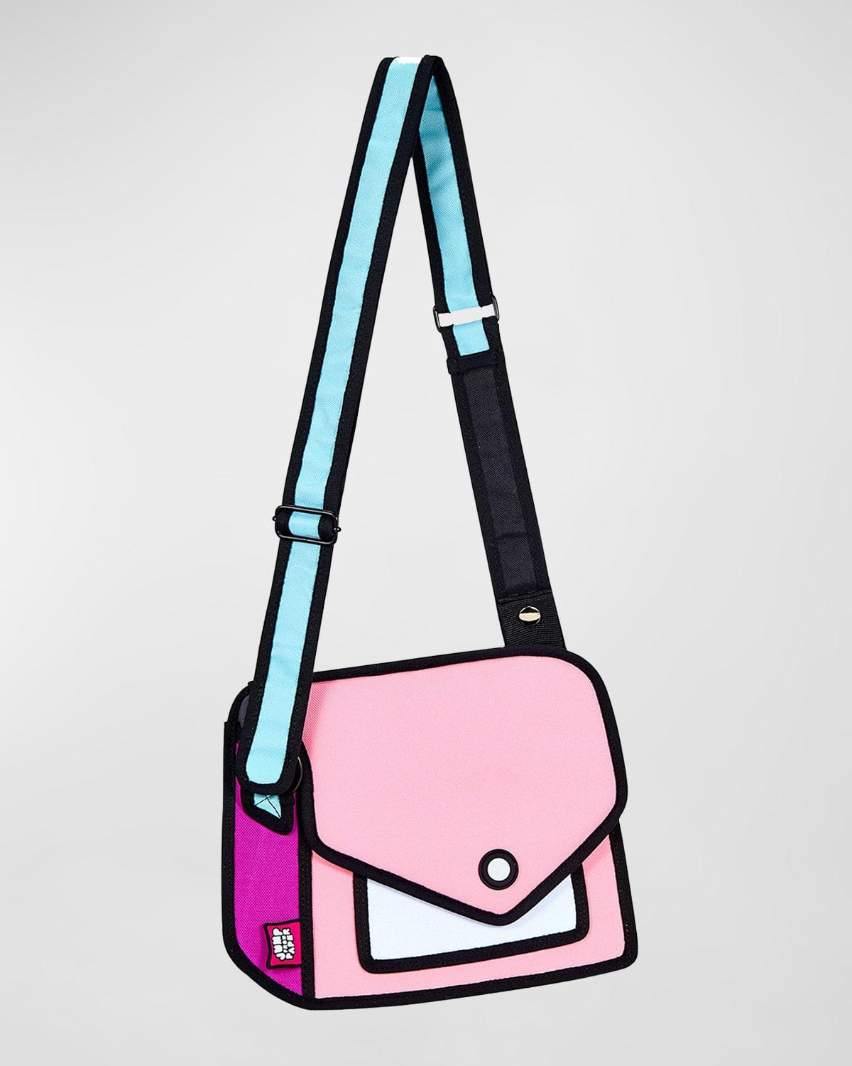 Jump From Paper Girl's Giggle Shoulder Bag in Pink | Lyst