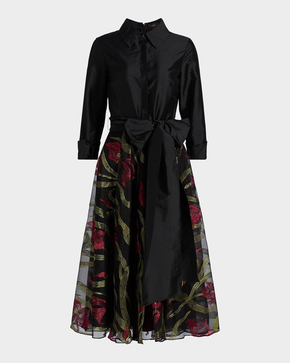 slim fit dress slacks Winona Column Gown