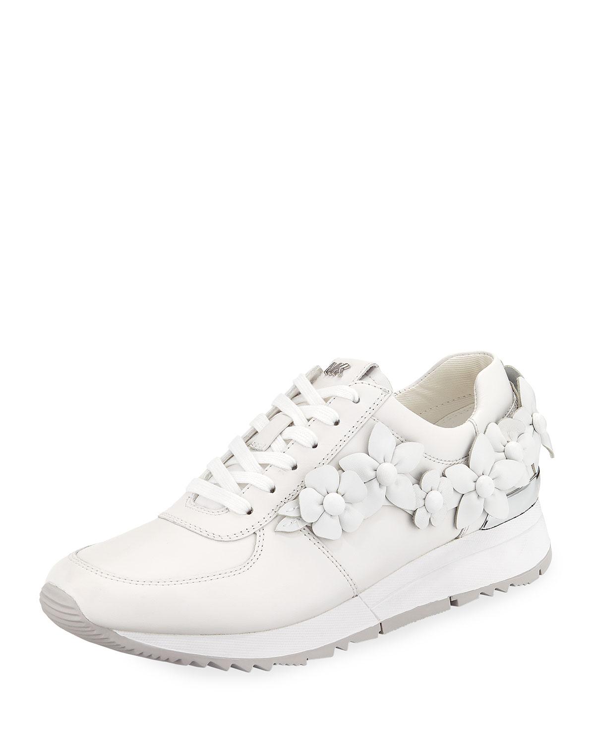 michael kors floral sneakers