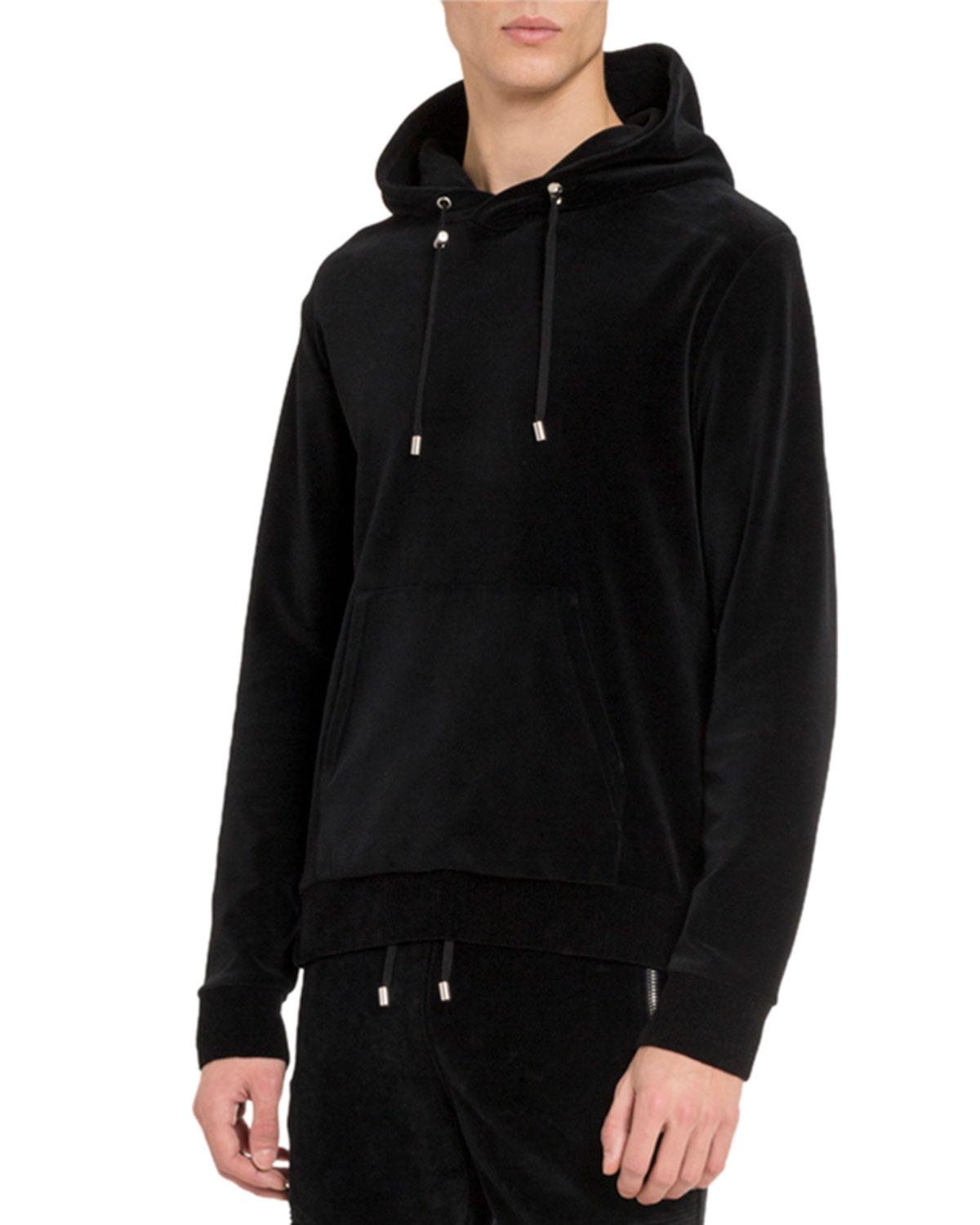 velvet mens hoodie