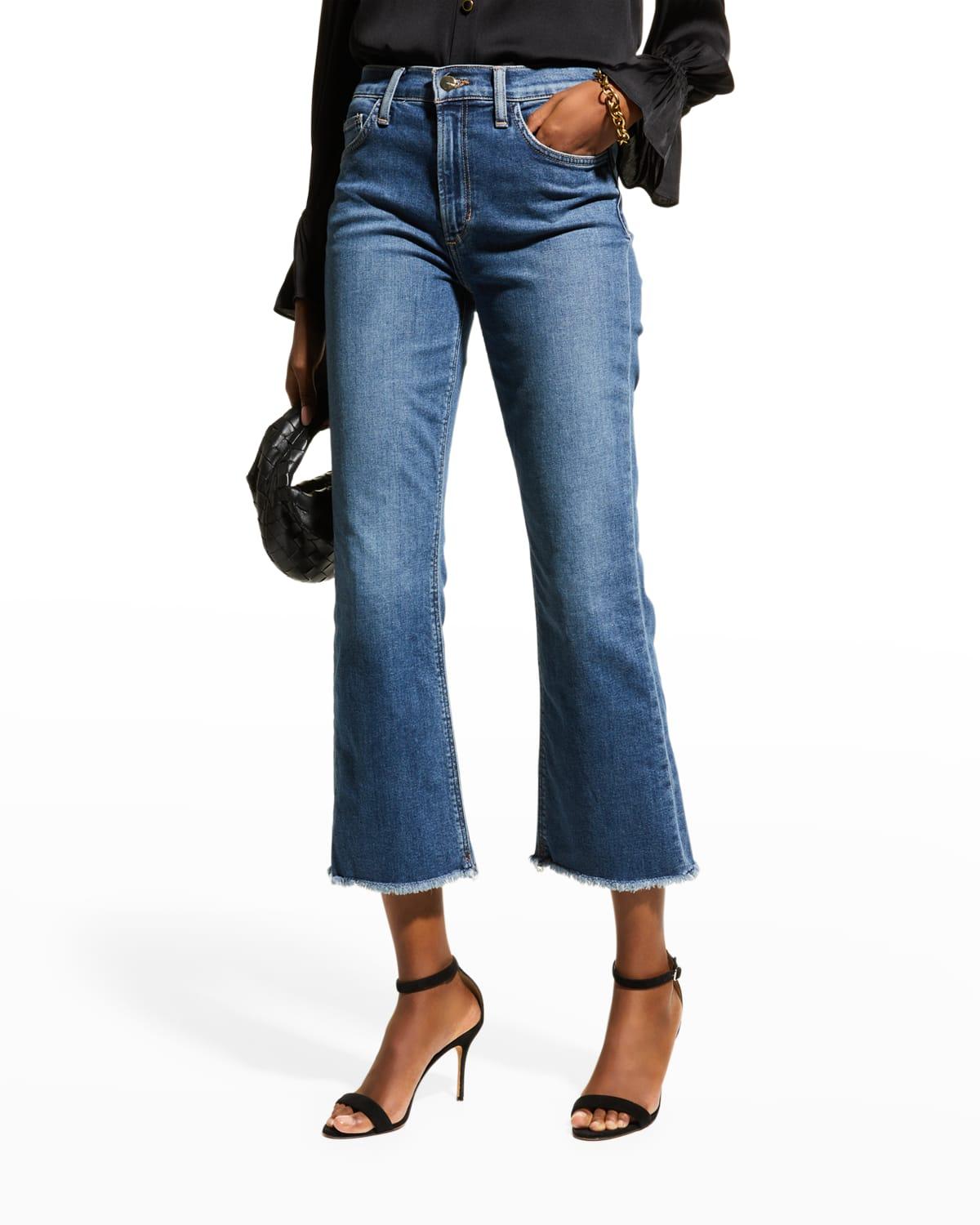 Joe's Jeans The Callie Cropped Bootcut Jeans in Blue | Lyst