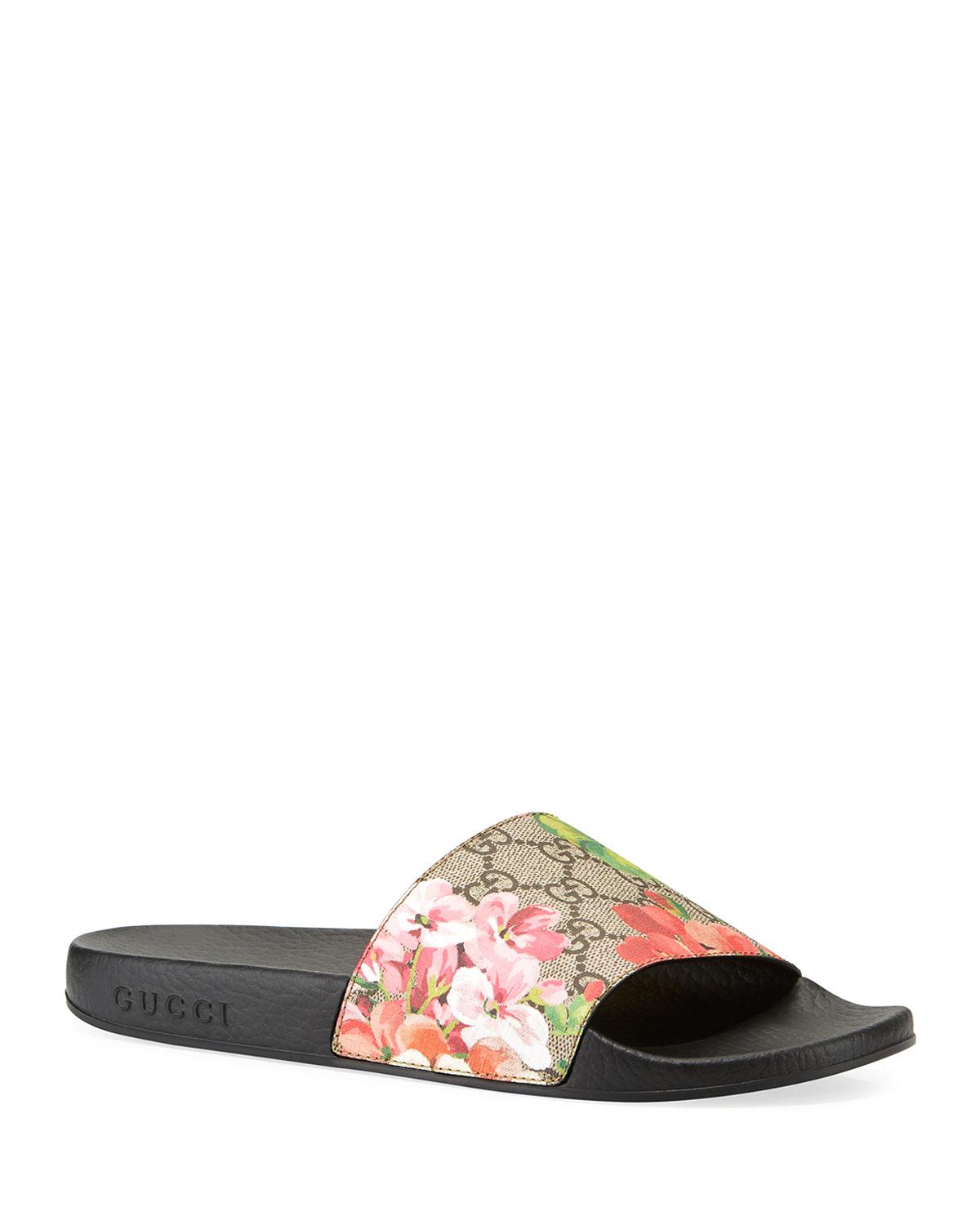 gucci slides gg blooms