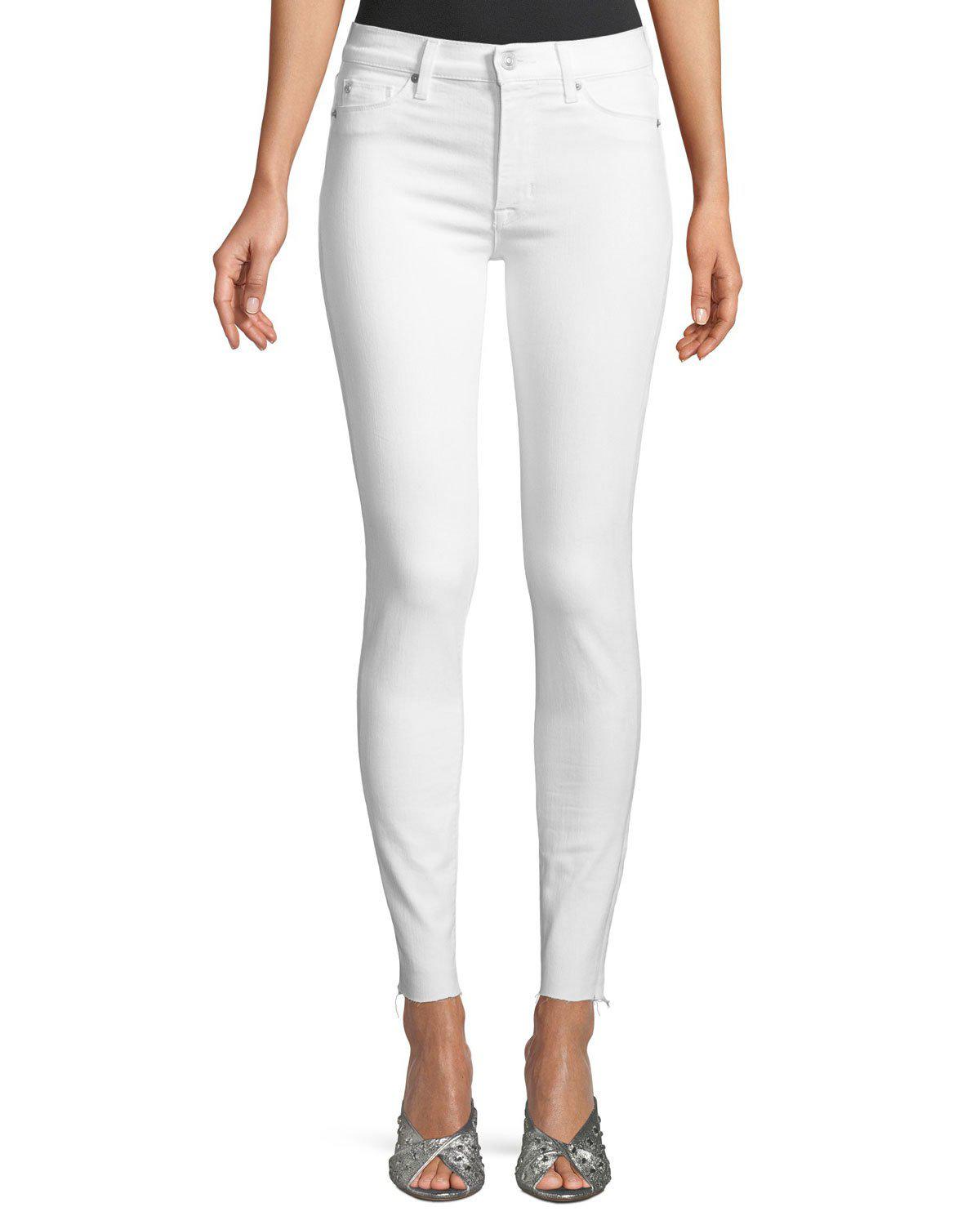 hudson white skinny jeans
