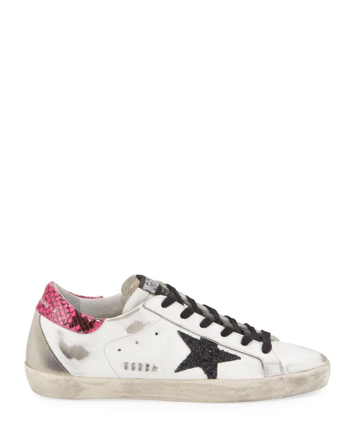 Golden Goose Deluxe Brand Goose Superstar Snake-print Sneakers - Save 15% - Lyst