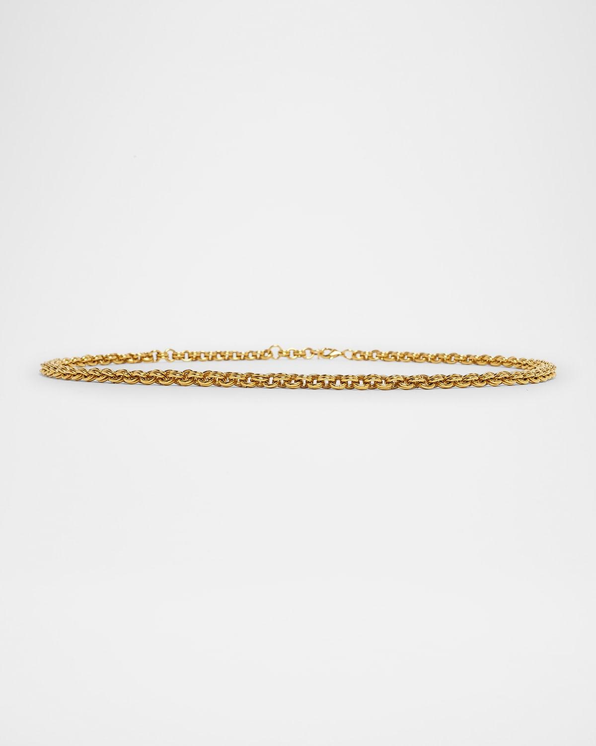 saint laurent chain belt