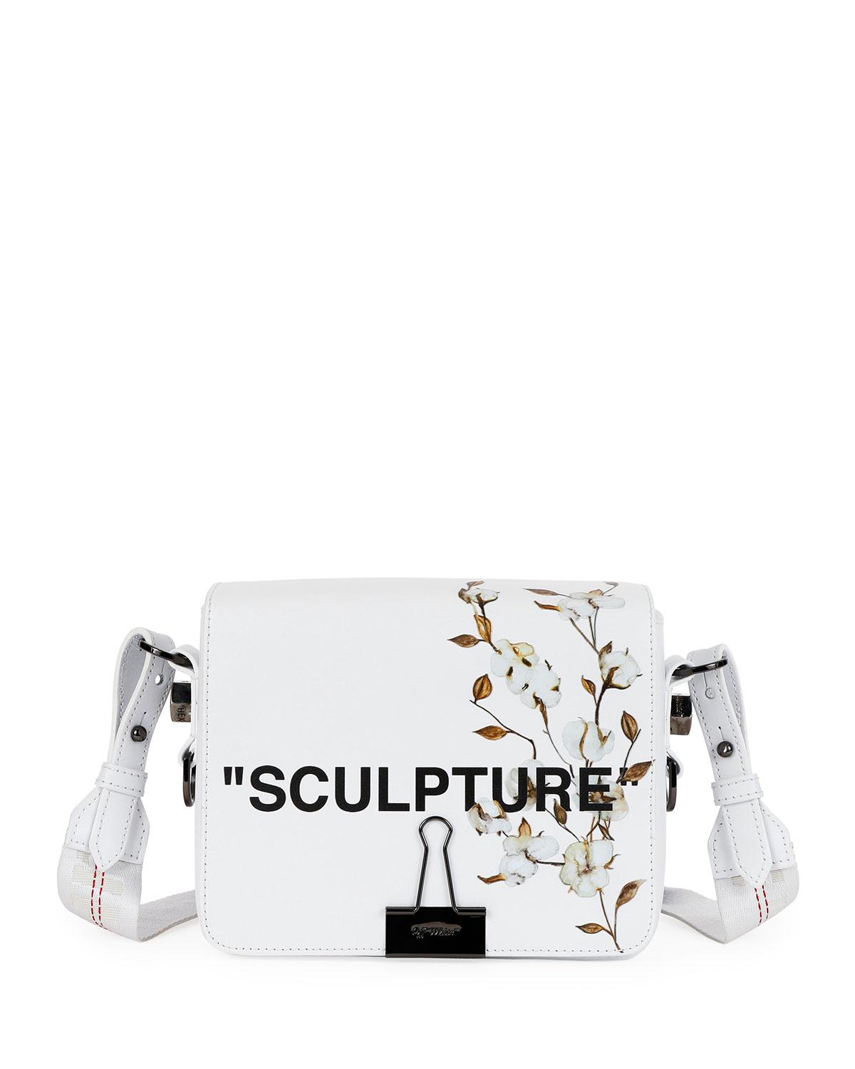 off white sculpture shoulder bag