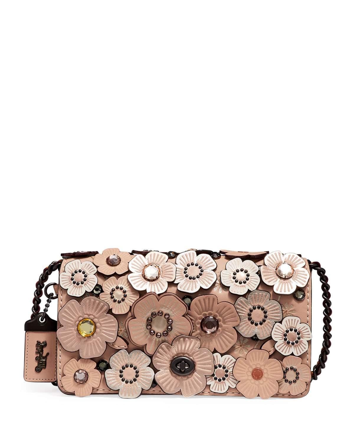 coach dinky tea rose