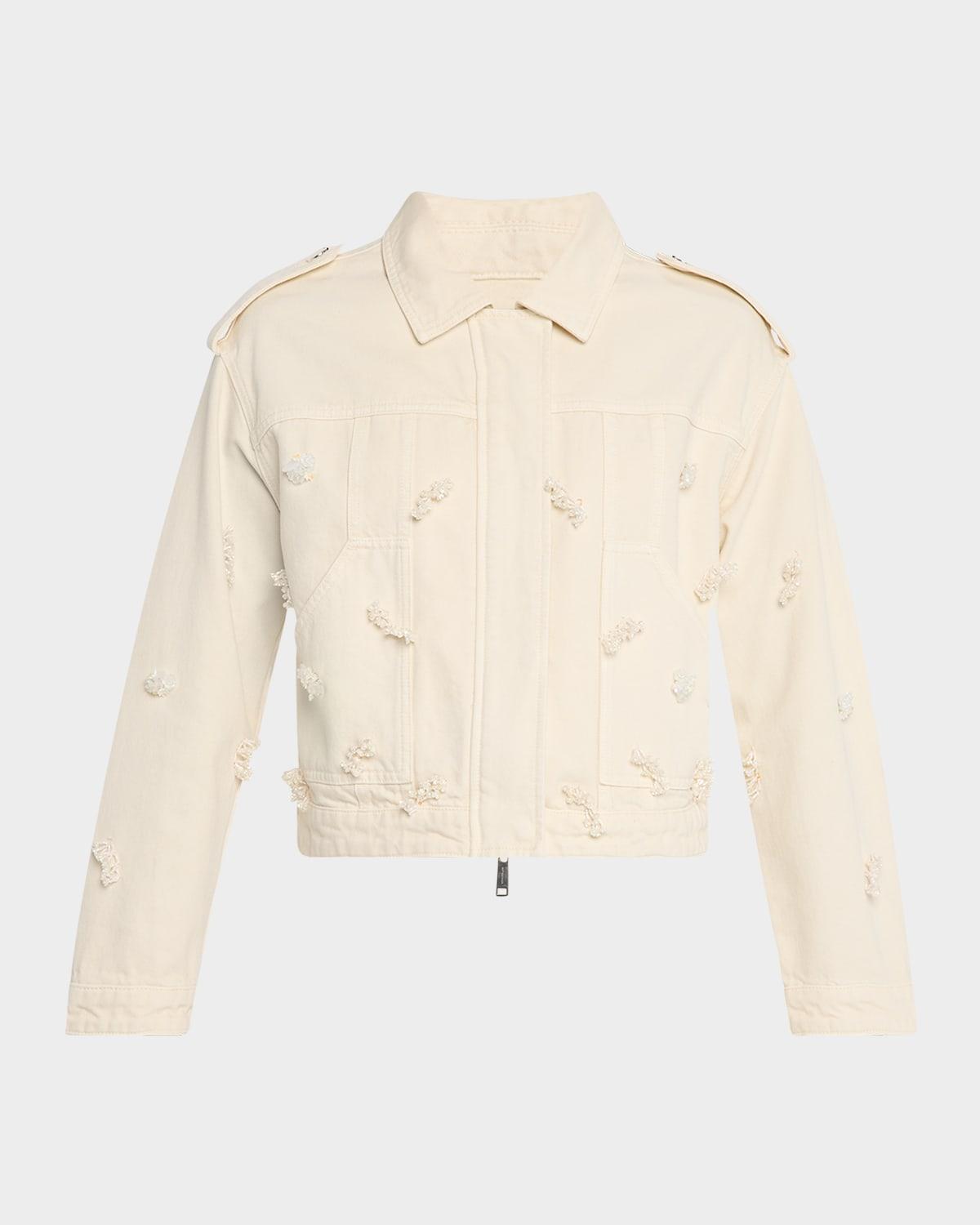 Self-Portrait Jean and denim jackets for Women | Online Sale