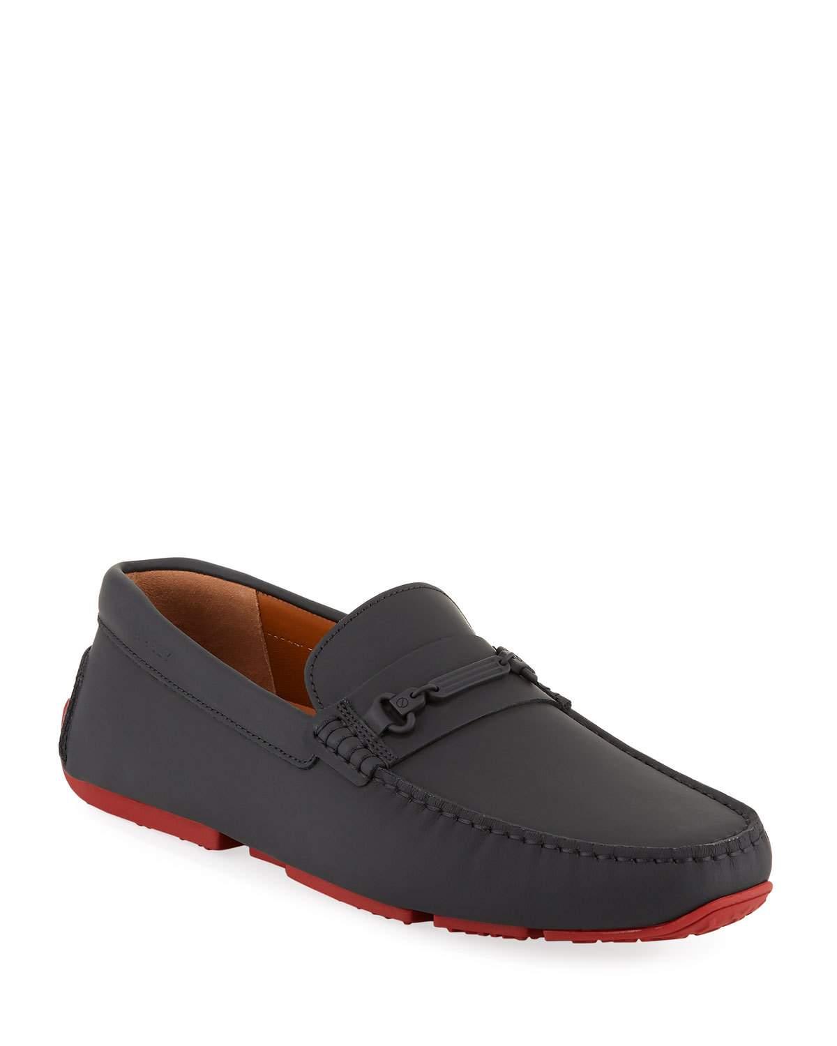 bally leather driver