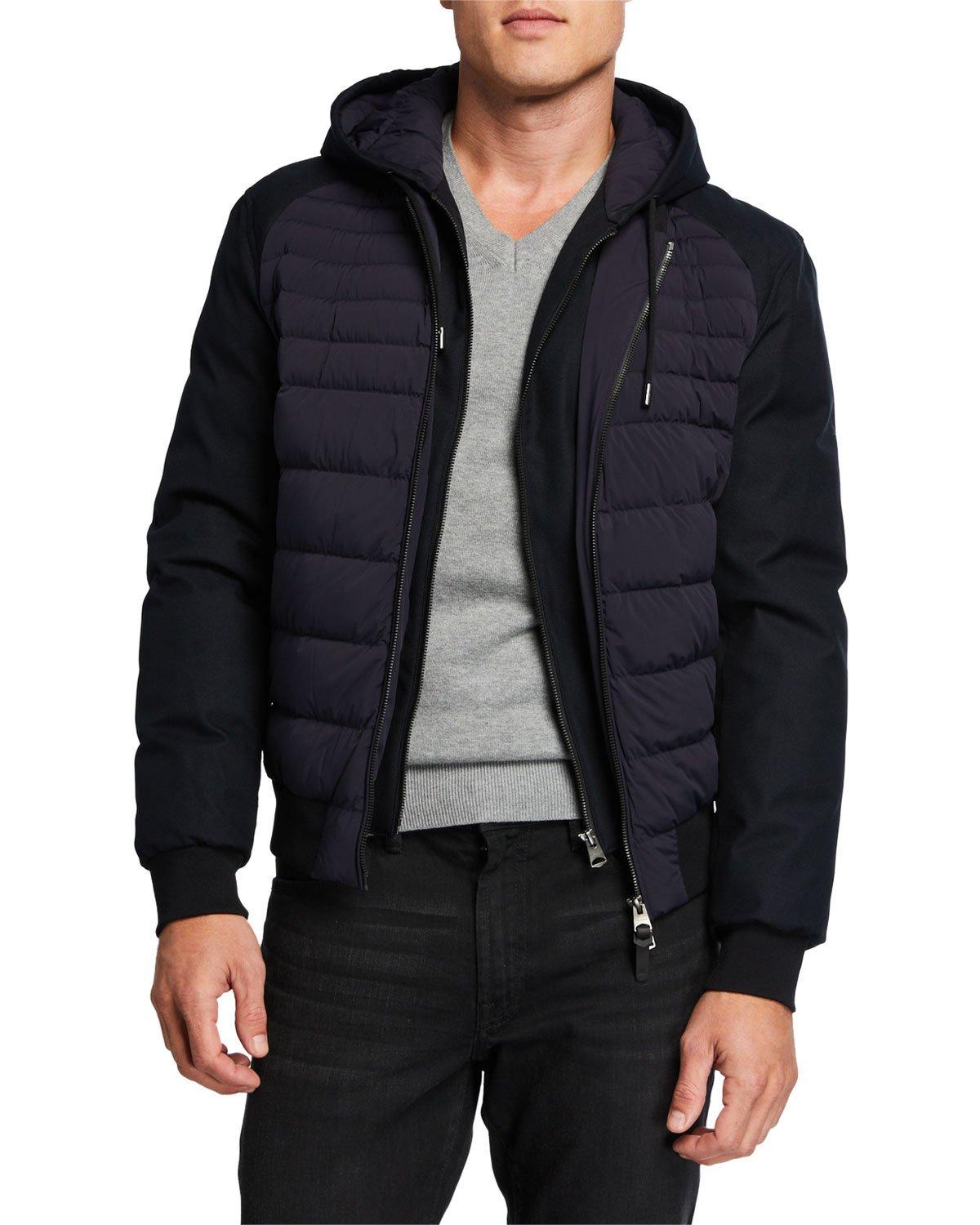 Download Mackage Synthetic Men's Eryk Lightweight Hooded Down ...