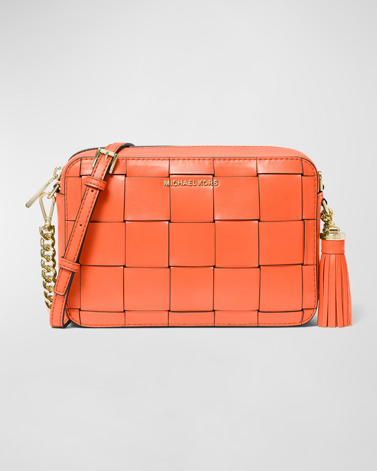 Michael Kors Orange Crossbody Bags