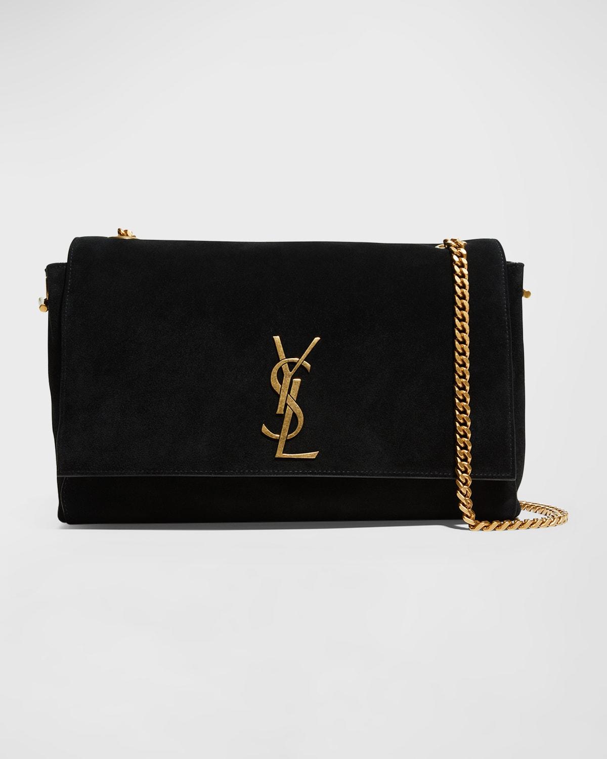 Saint Laurent Soft Kate Medium Reversible Ysl Monogram Crossbody Bag in