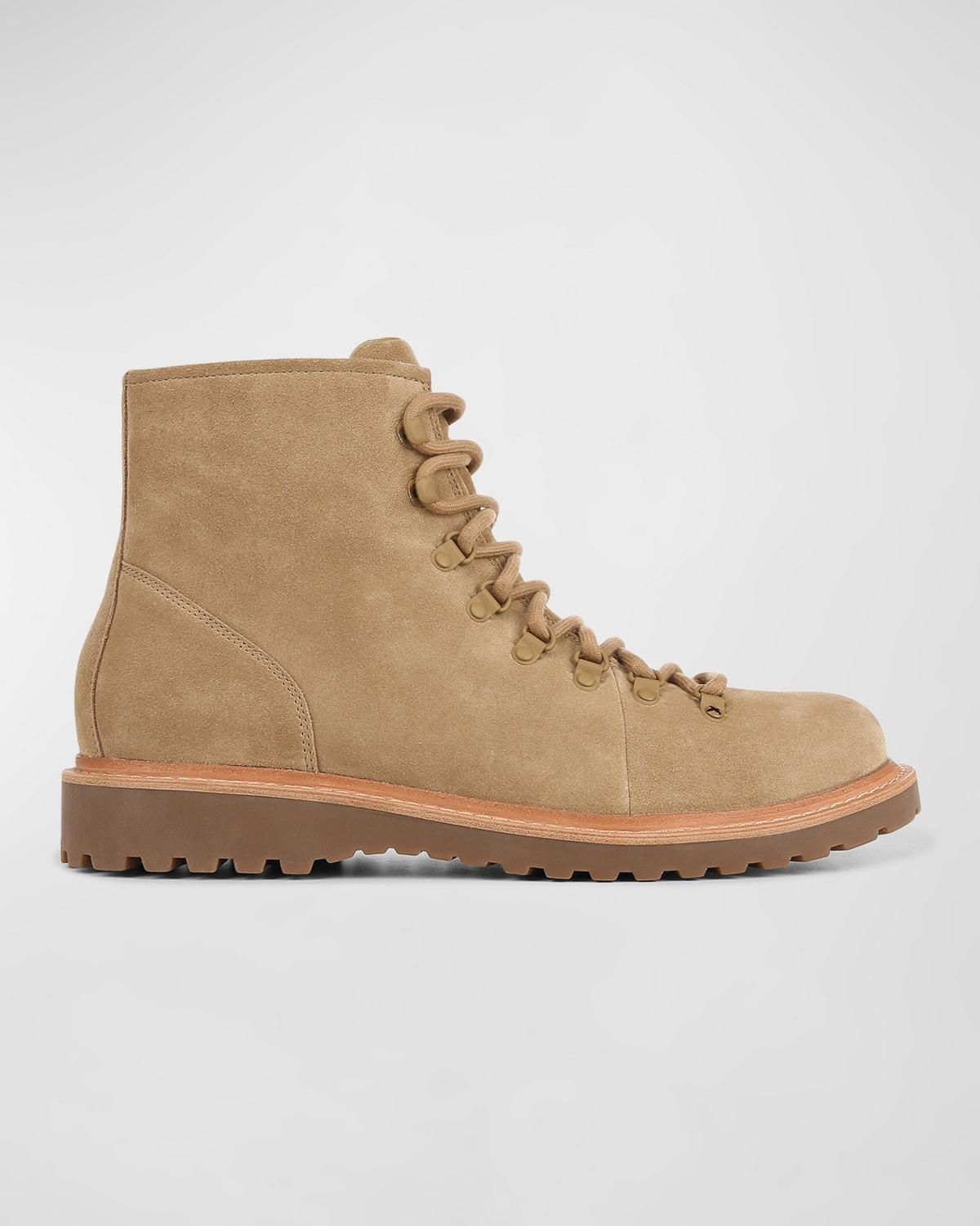Vince Safi Suede Laceup Boots in Natural for Men Lyst