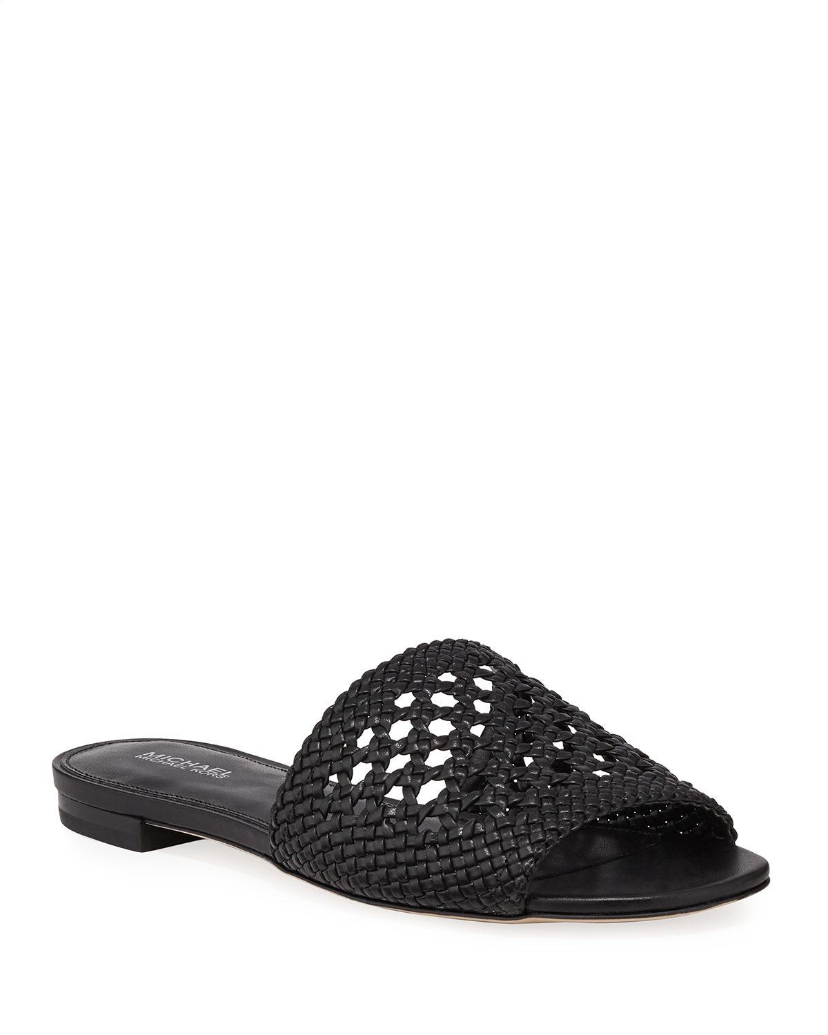 augustine woven slide sandal