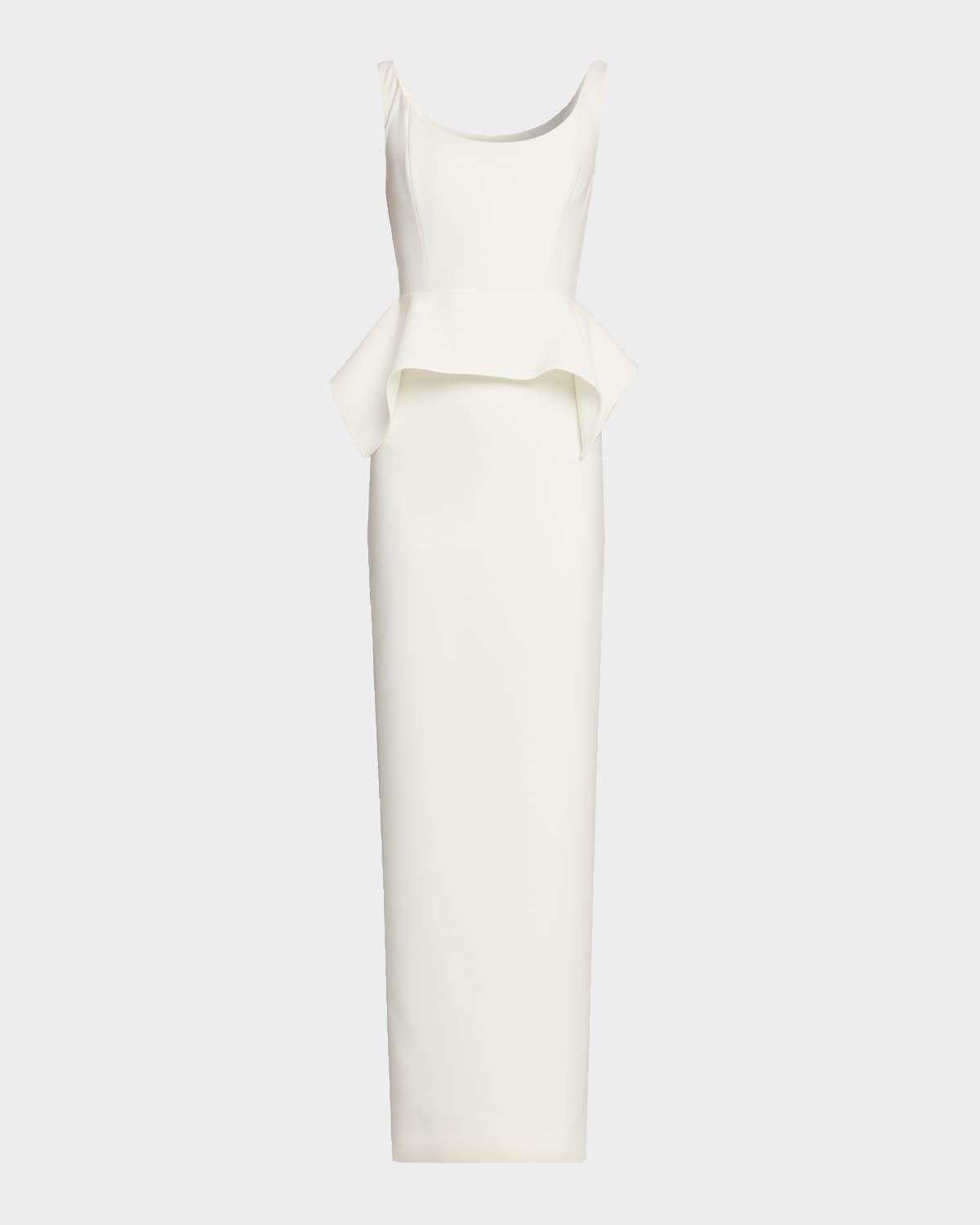 Designer White Peplum Dresses for Women - Up to 64% off | Lyst
