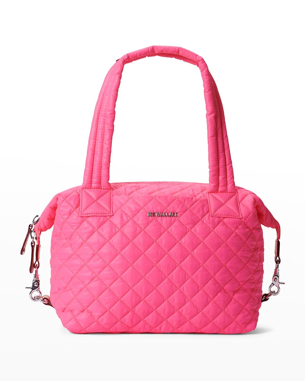 MZ Wallace Sutton Deluxe Medium Quilted Tote Bag In Pink Lyst MZ Wallace Sutton Deluxe Medium Quilted Tote Bag In Pink Lyst