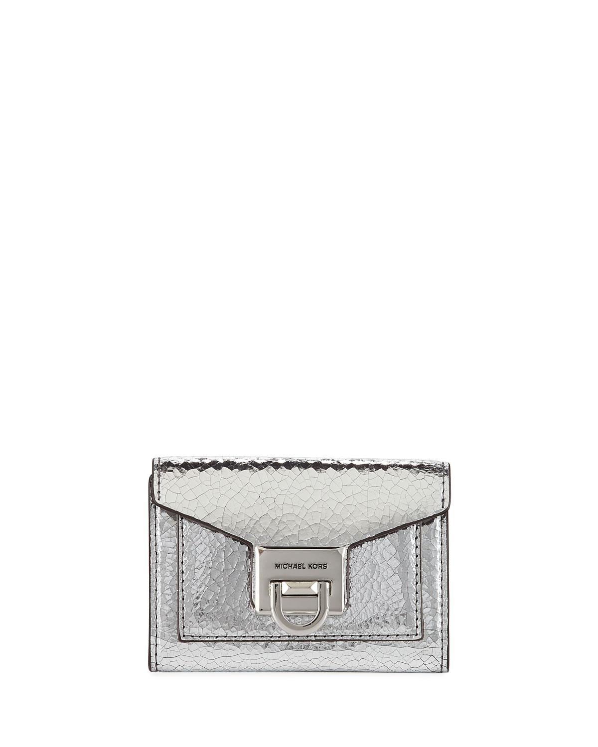 Michael kors manhattan online small flap wallet