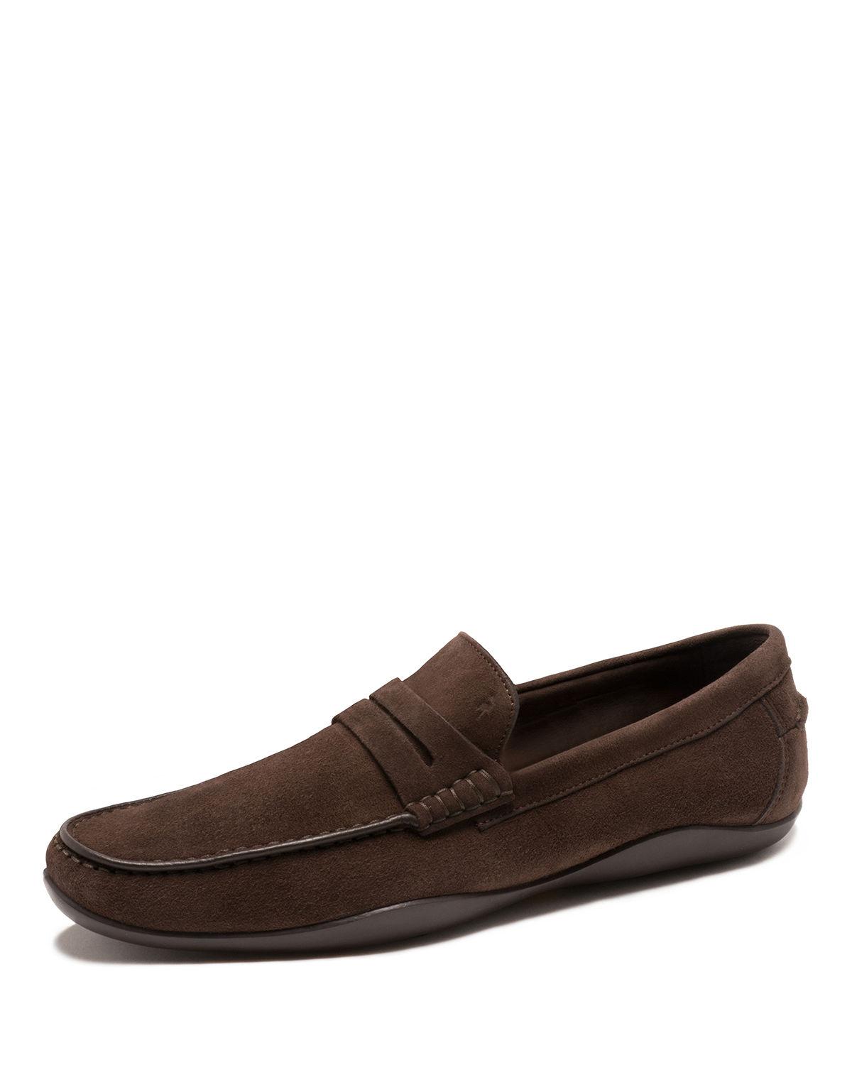 base london brown loafers