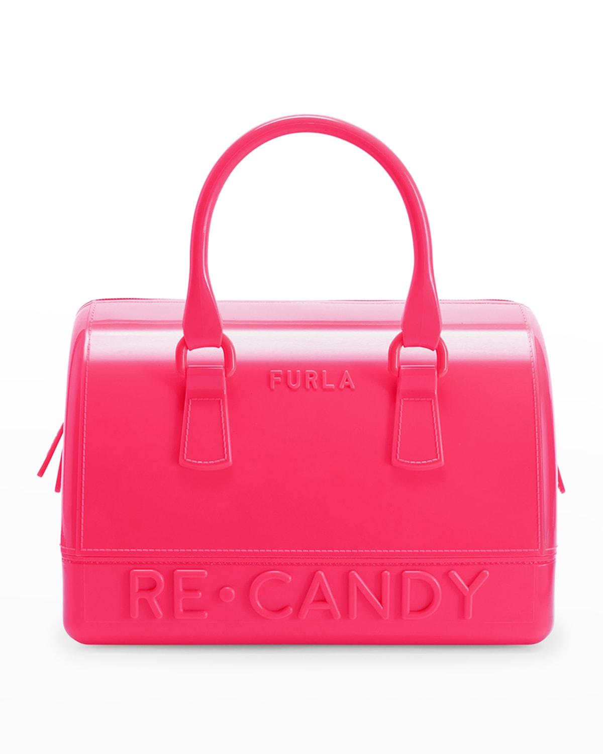 Furla Re-candy Boston Top-handle Bag in Pink | Lyst