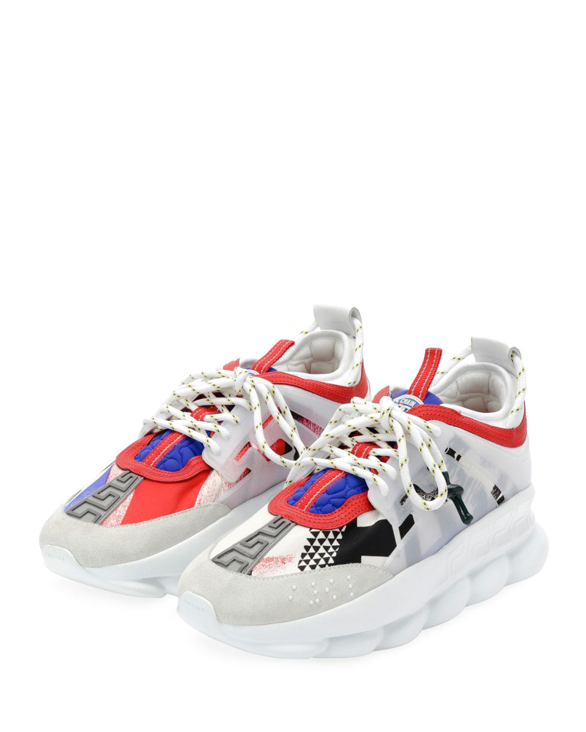 Colorblock Chain Reaction Sneakers 