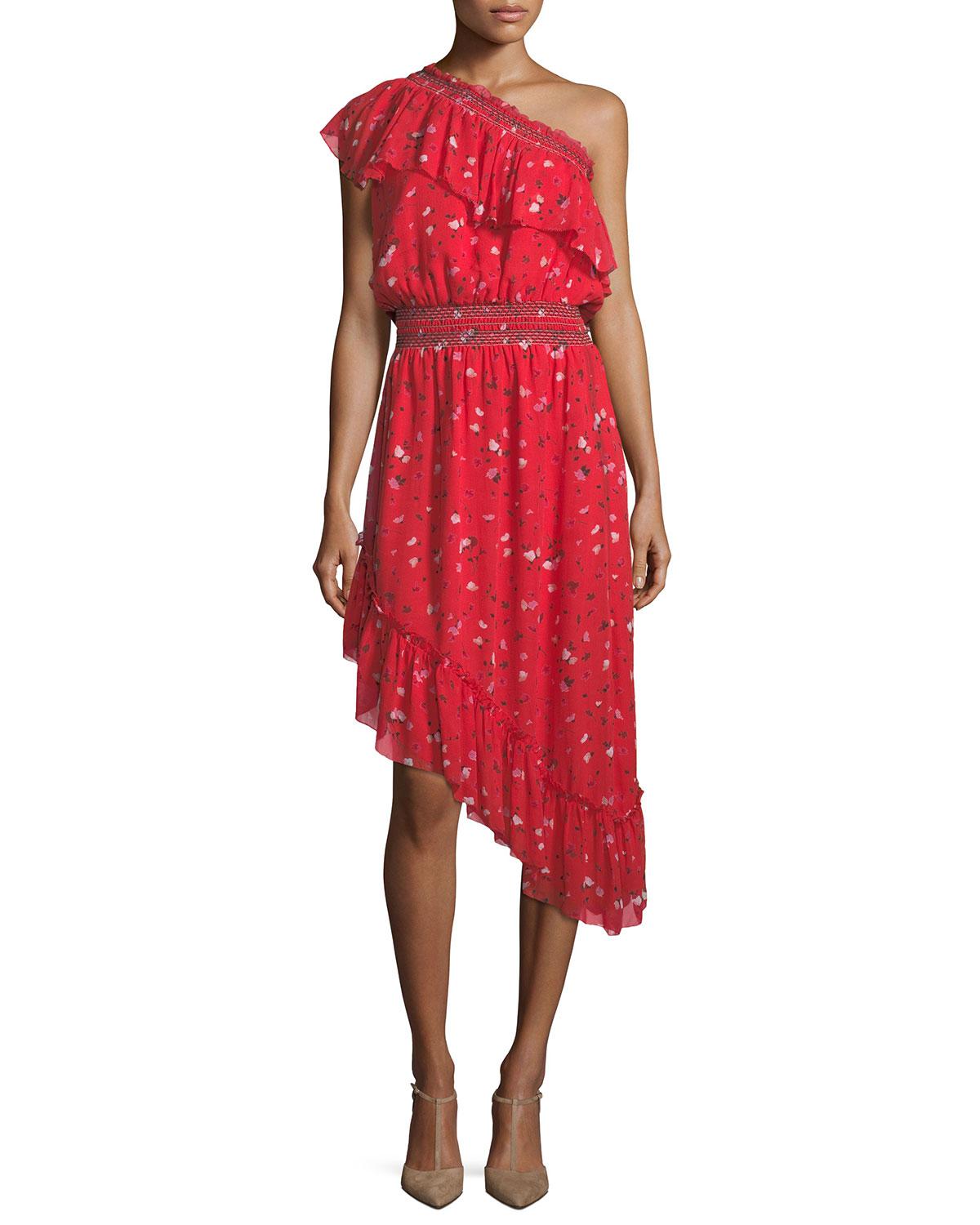 joie red dress